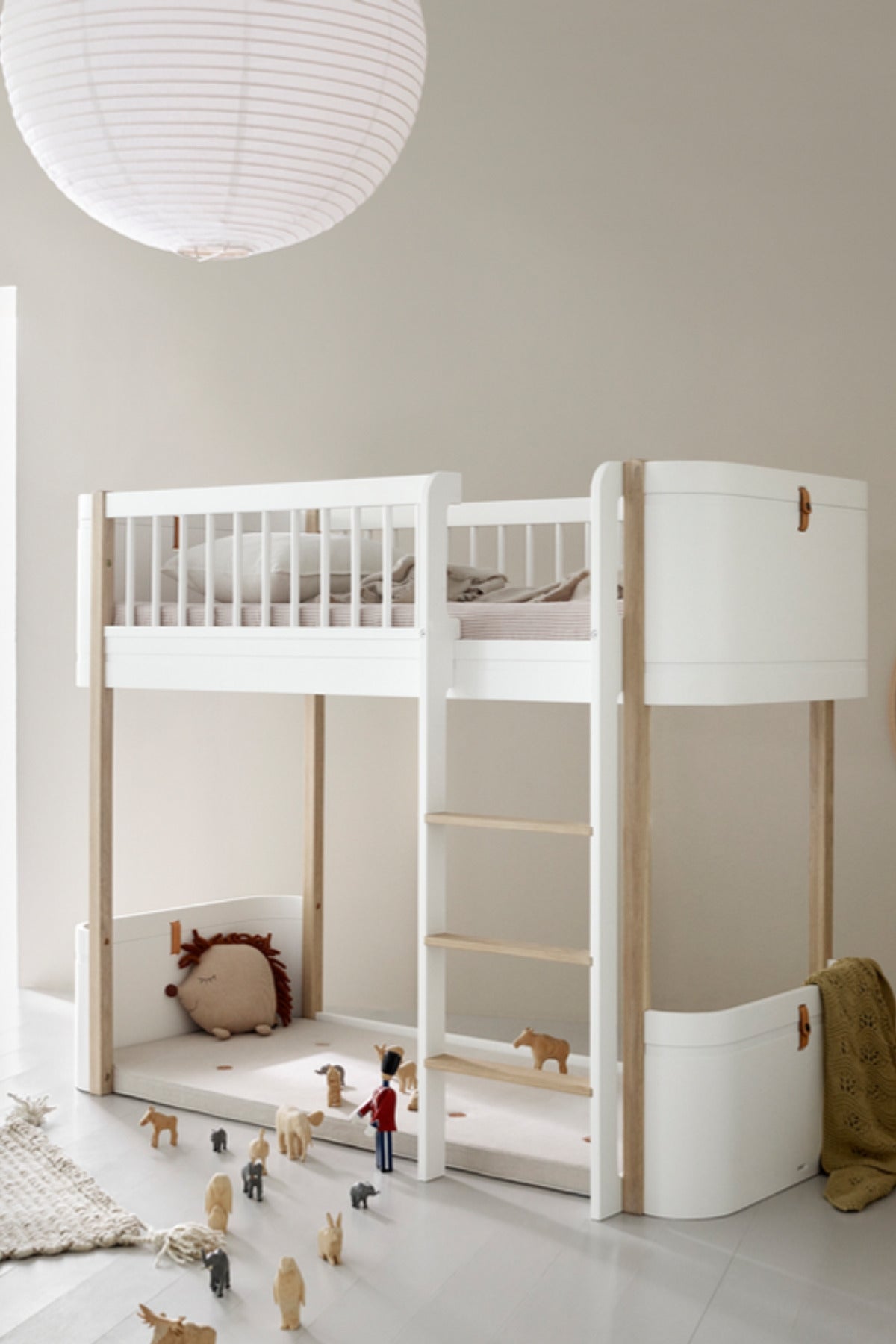Oliver Furniture Spielmatratze unter dem Mini+ halbhohen Hochbett