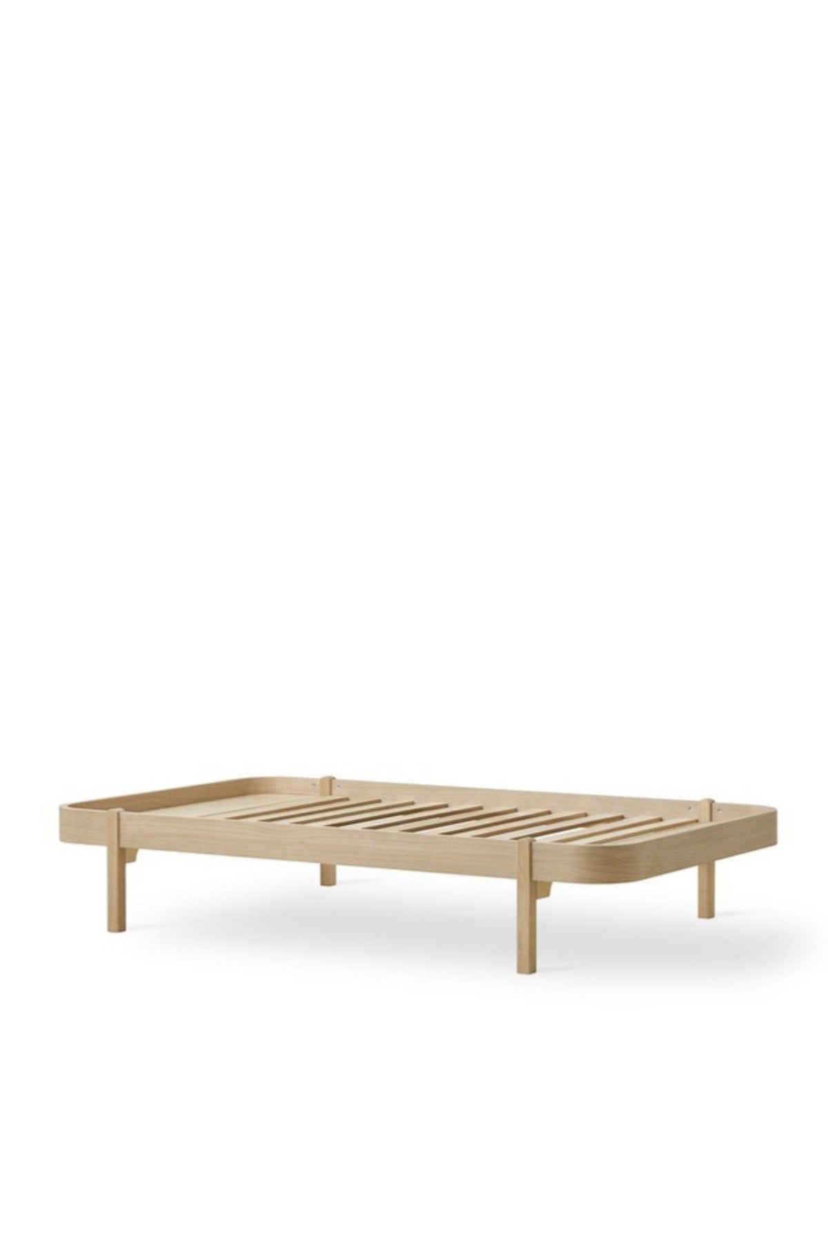 Oliver Furniture Wood Lounger Bett 120x200, Eiche