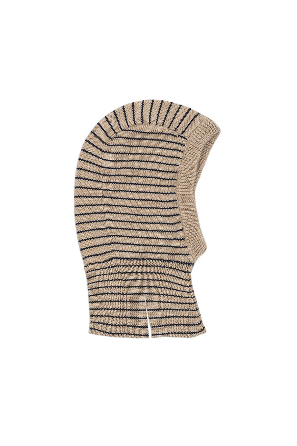 Balaclava "LOULI" aus Merinowolle | Stripe Bluie