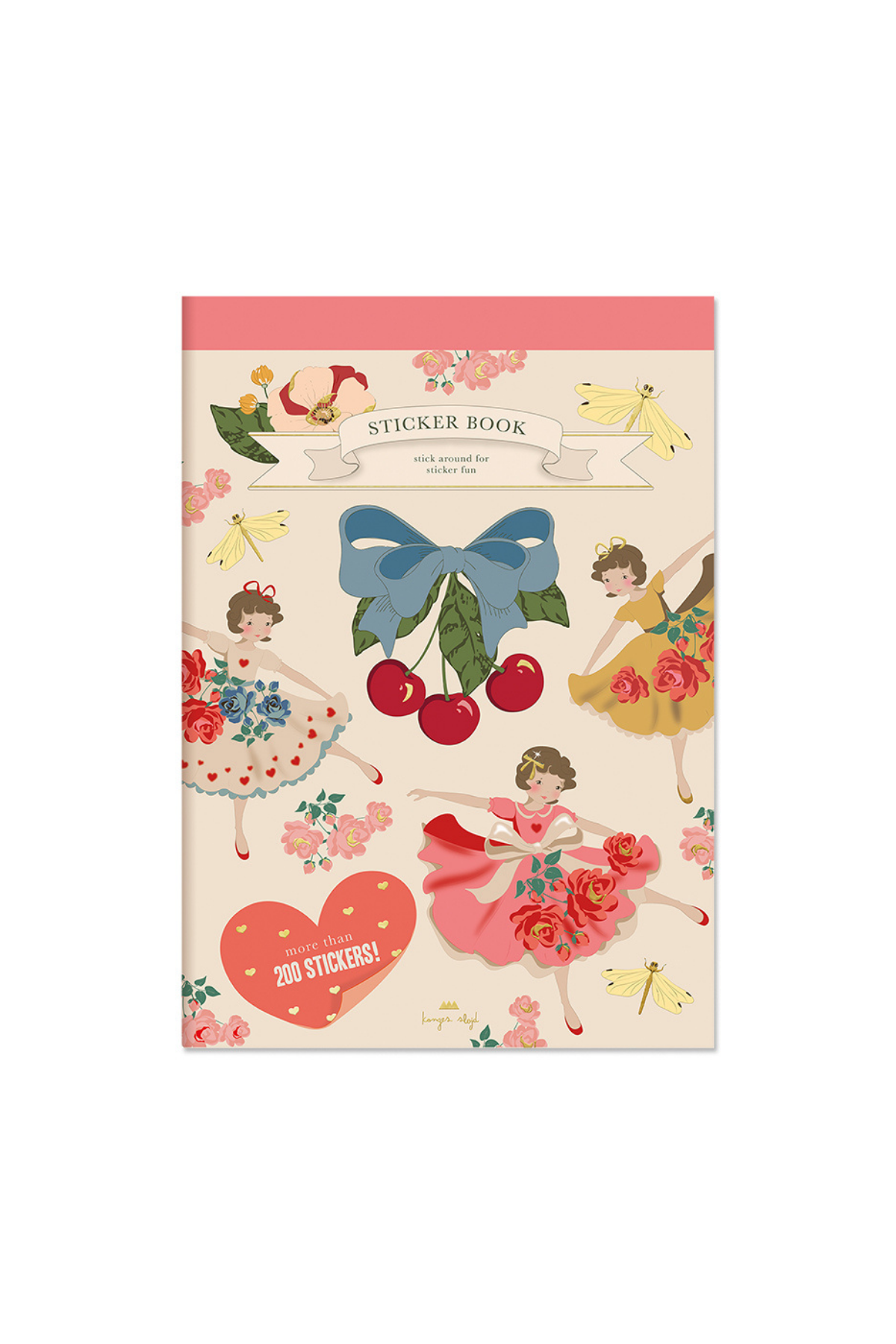 Sticker-Set "A Sticker a Day" | 200 Sticker | Pink