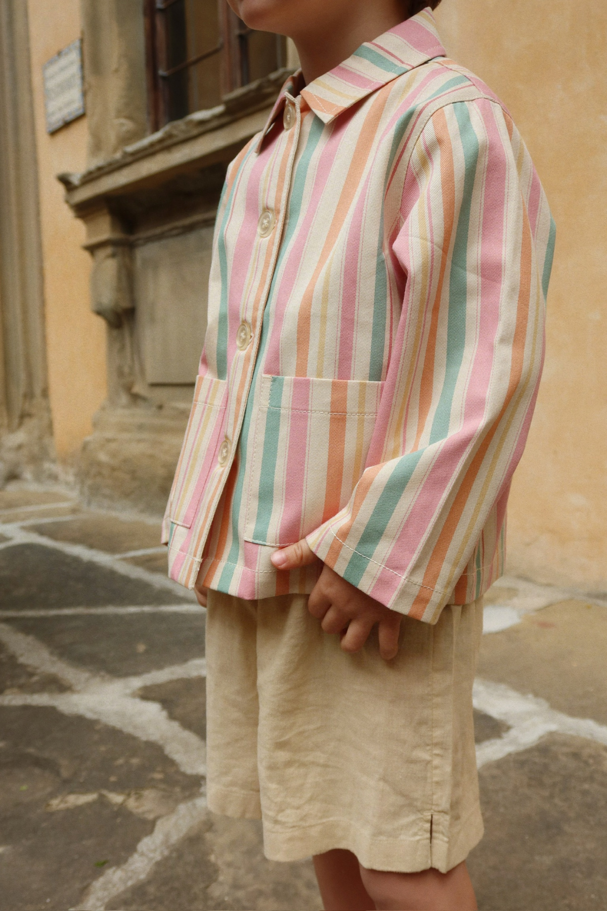 Leinen-Shorts "Franzen" | Sea Mist