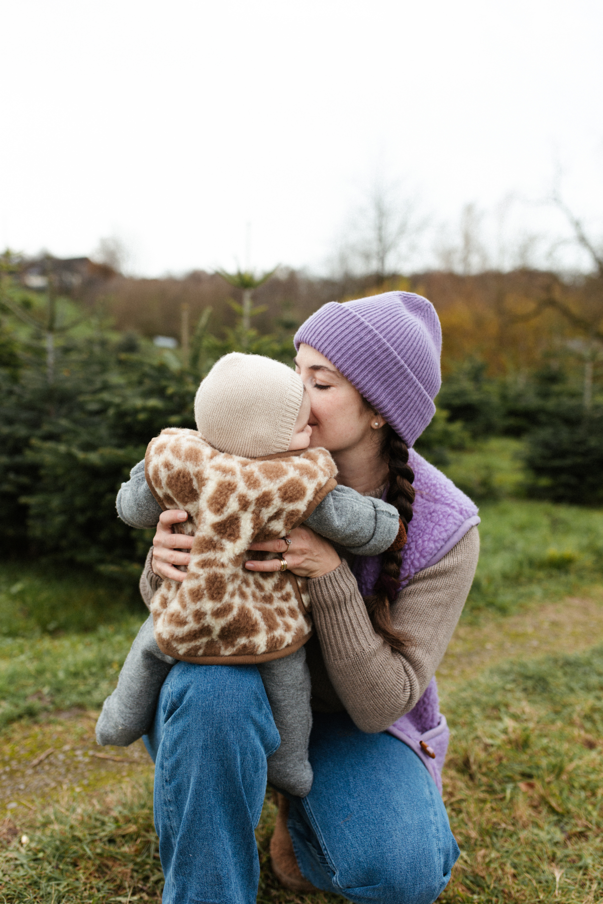Wollweste "Teddy" | Giraffe