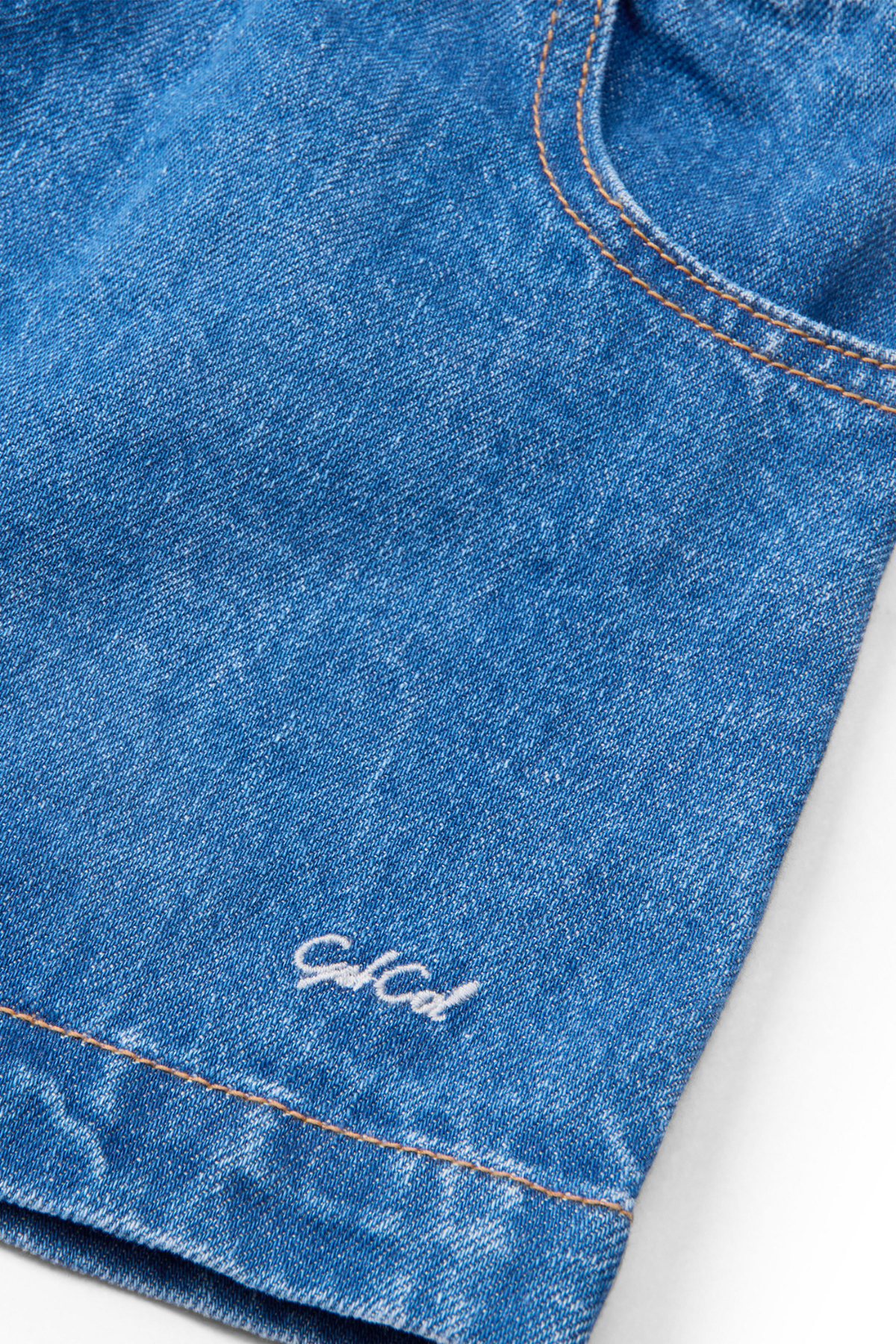Jeansrock "Organic Pocket" | Indigo Blue