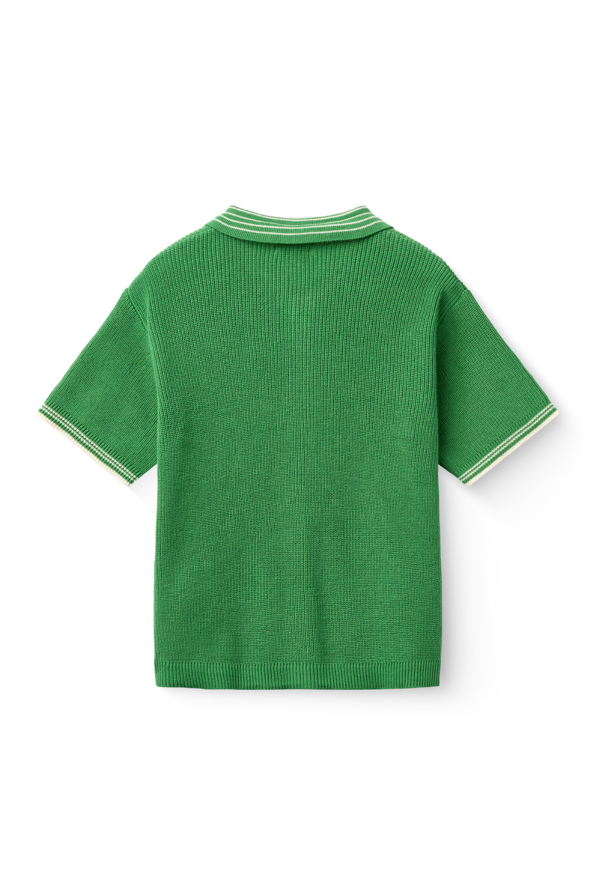 Poloshirt Strickoptik | Sharp Green