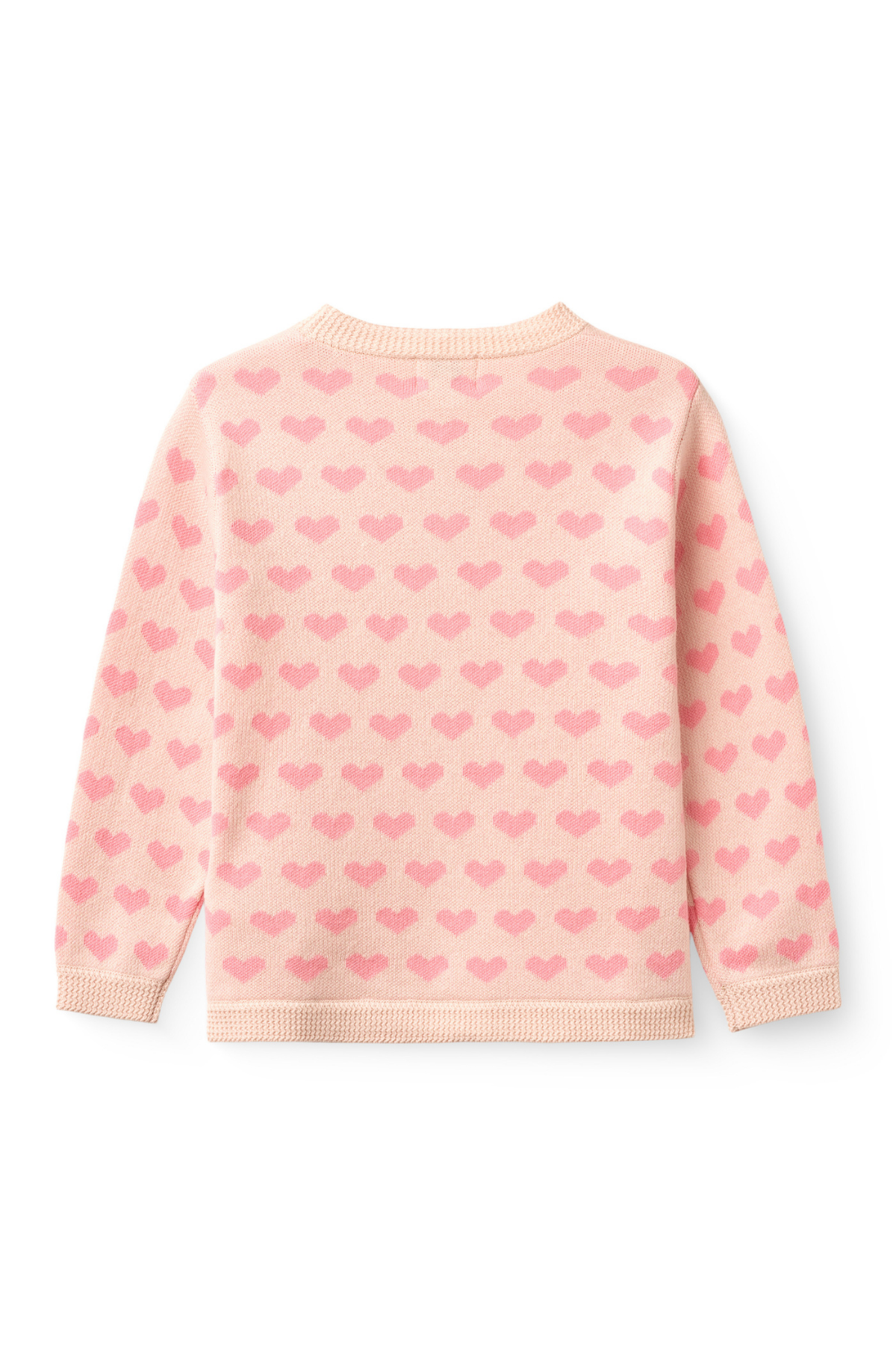 Cardigan "Heart" | Pink