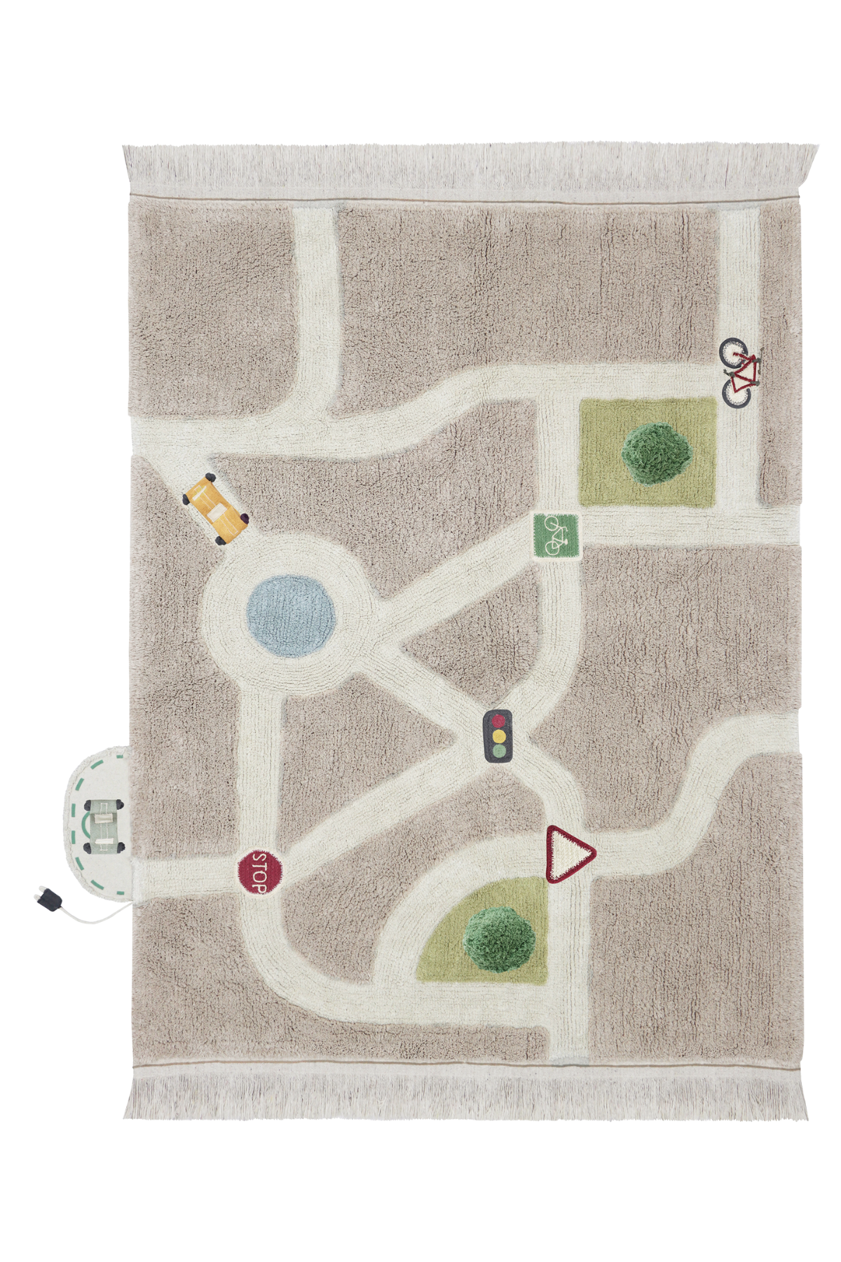 Waschbarer Spielteppich EcoCity