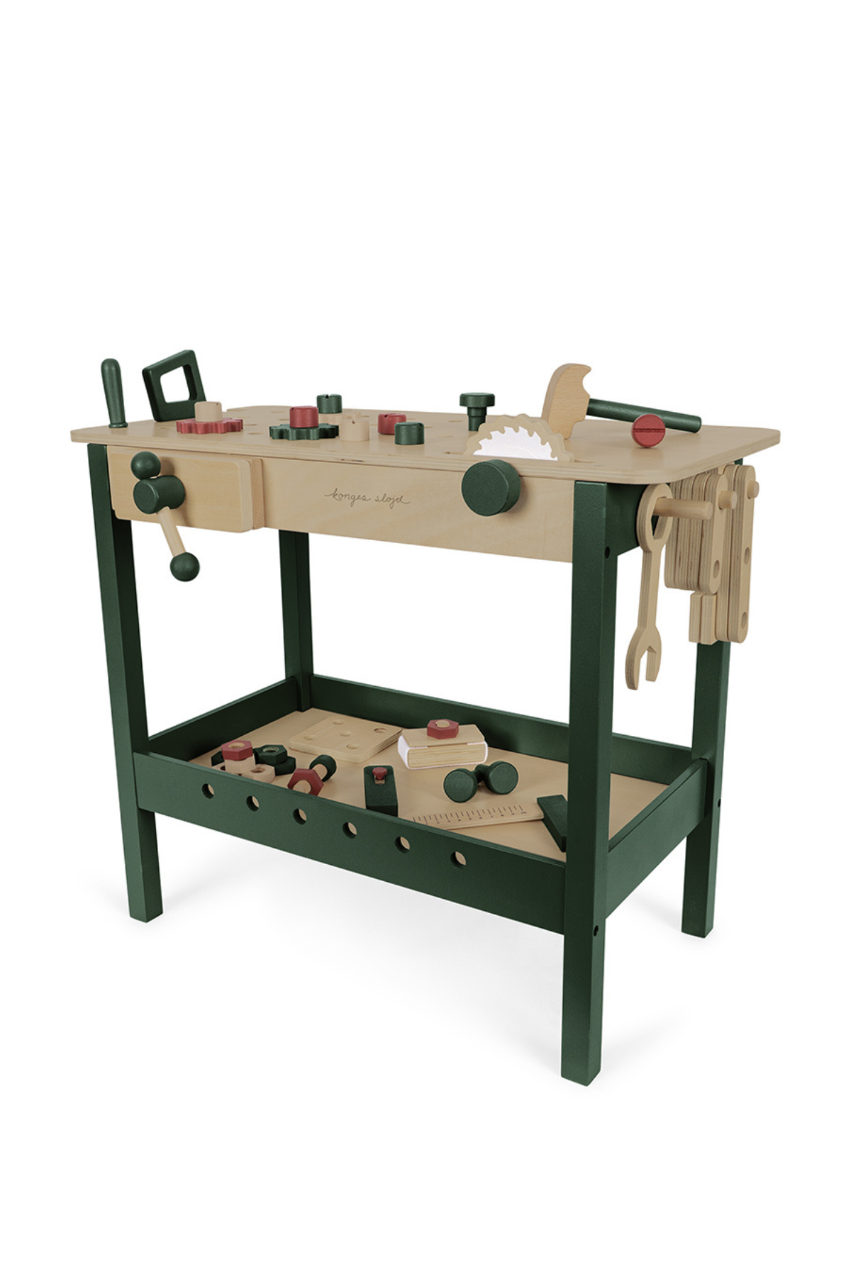 Werkbank aus Holz für Kinder