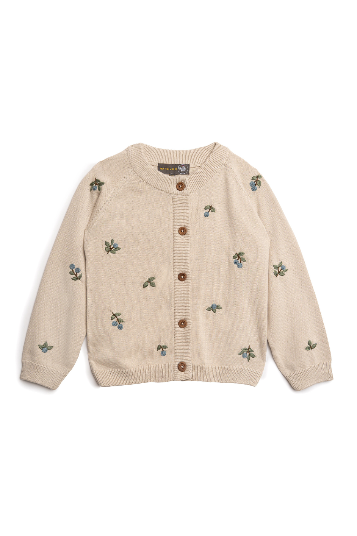 Cardigan "Blueberry" mit Stickerei