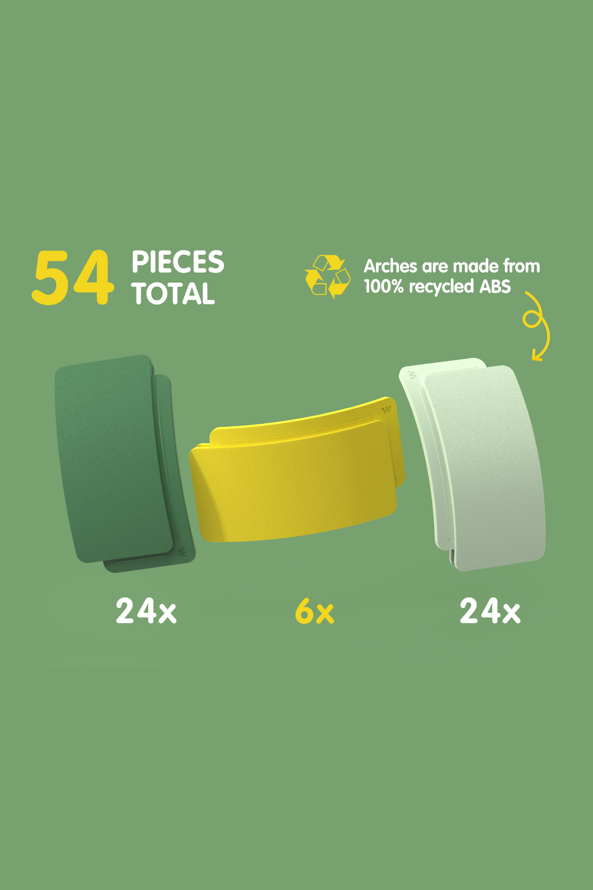 Arches "Builder Set" | 54 Teile