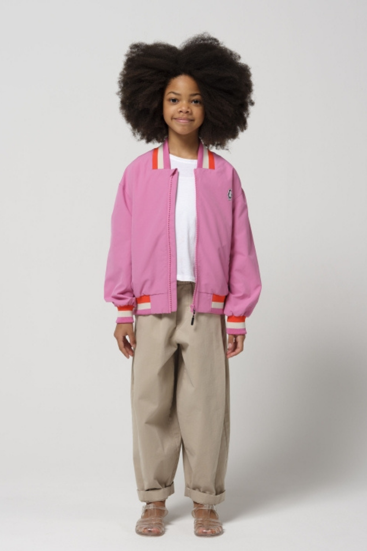 Jacke "CATFISH WISH" | wild orchid pink
