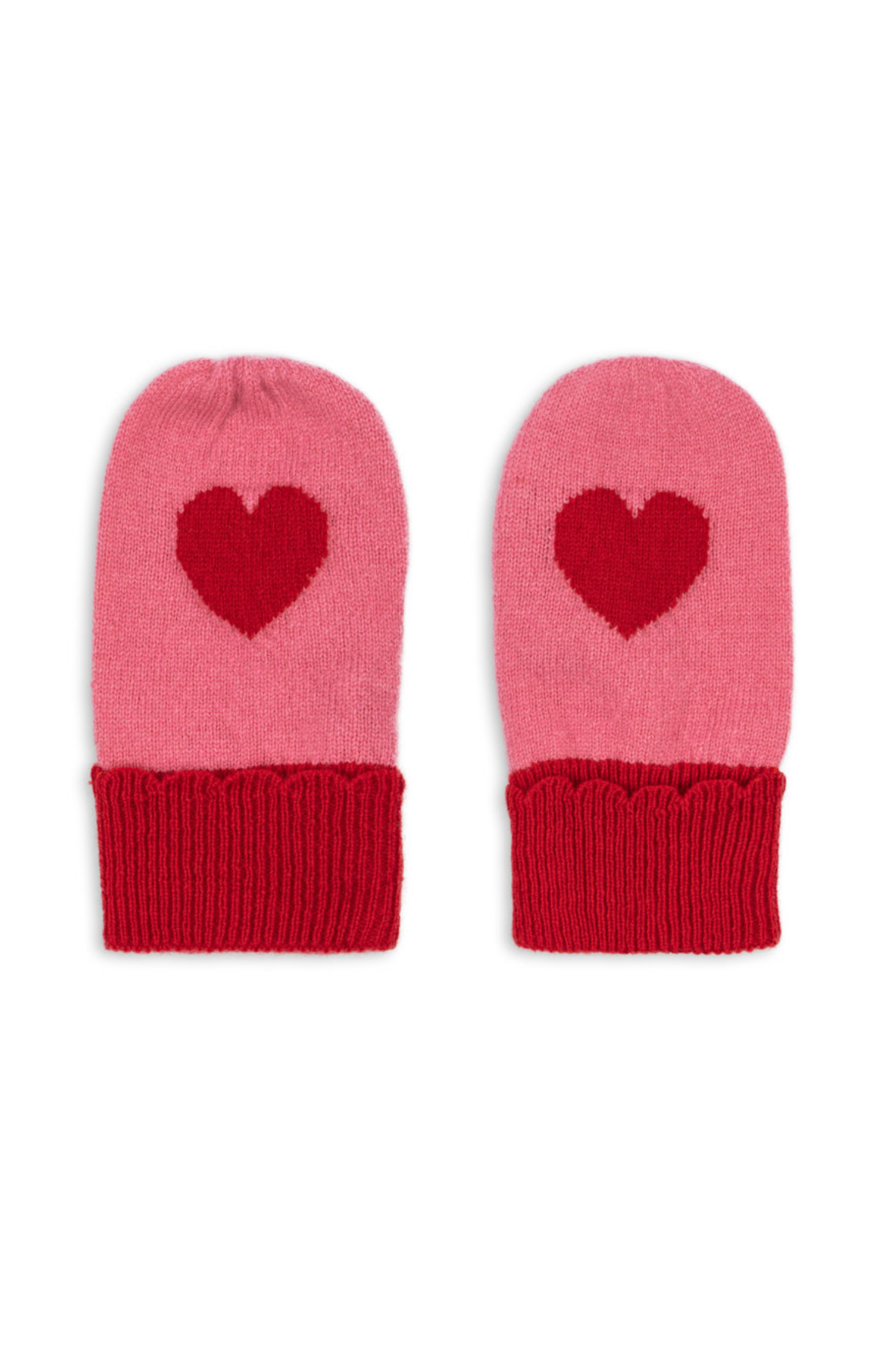 Fäustlinge "Collette" aus 100% Wolle | Pink