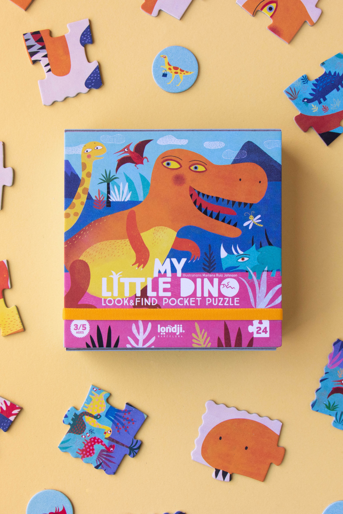 Pocket Puzzle | My Little Dino | 24 Teile | ab 3 Jahre
