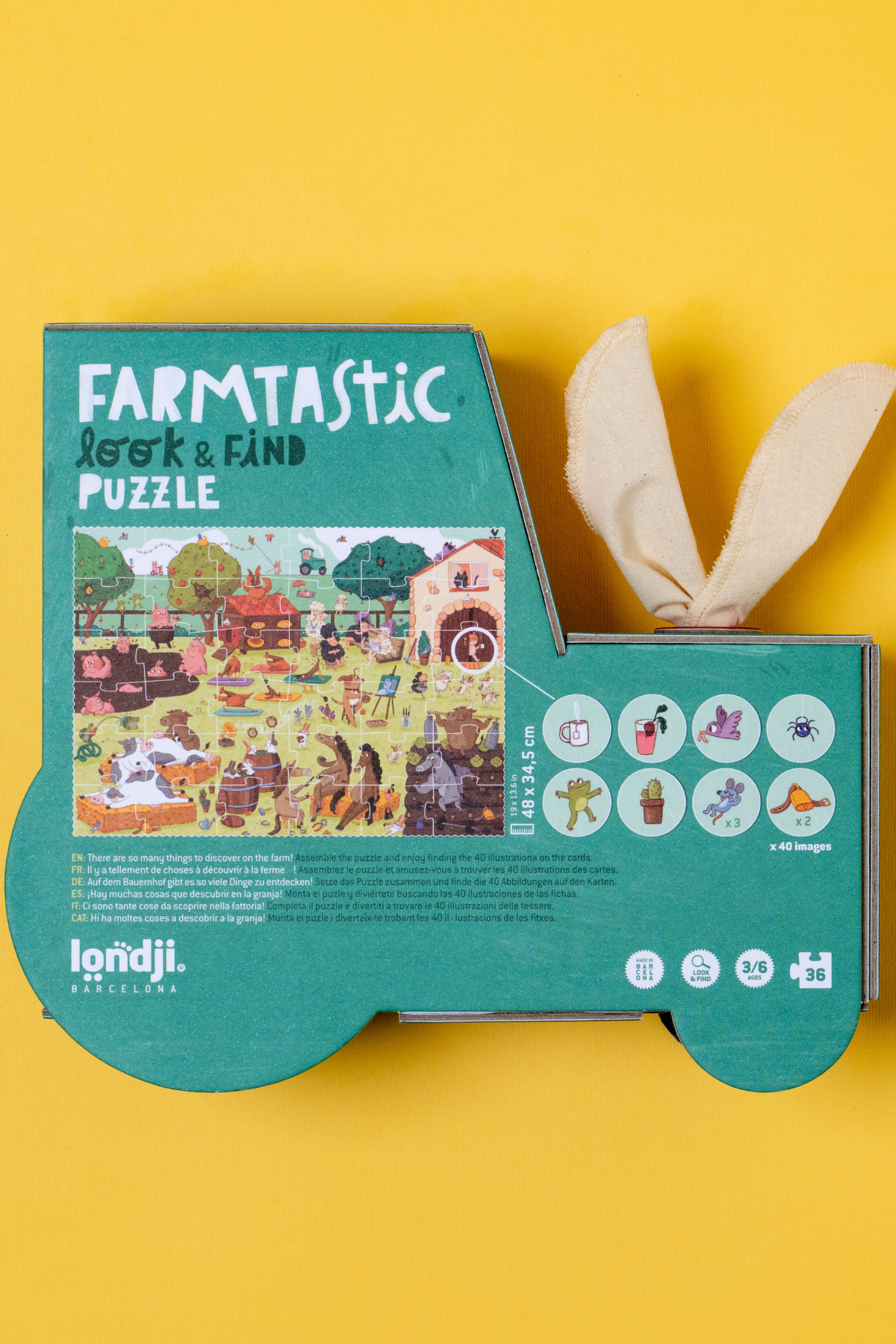 Puzzle | Farmtastic | 36 Teile | ab 3 Jahre