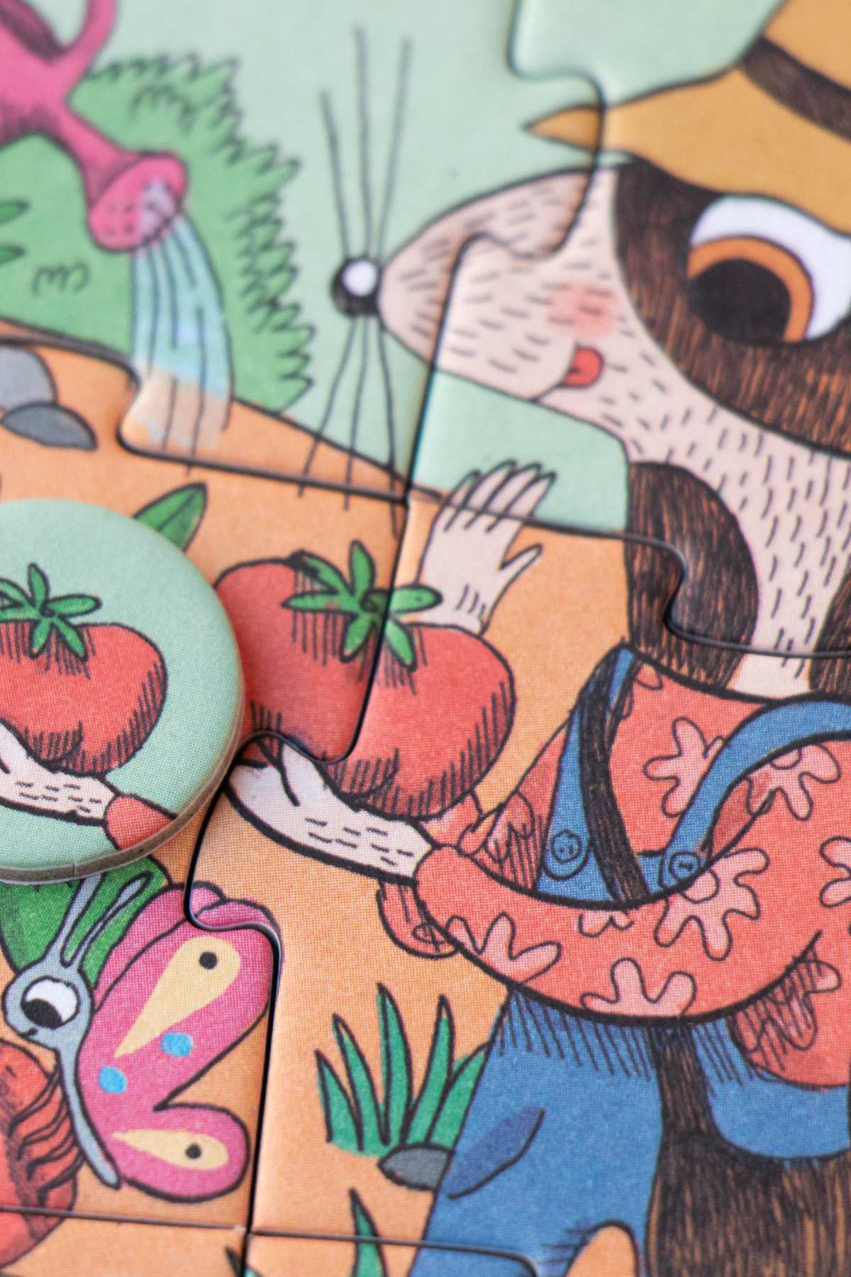 Pocket Puzzle | Garden | 24 Teile | ab 4 Jahre