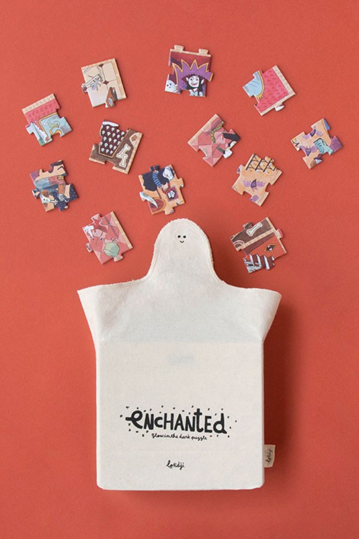 Leucht- und Wendepuzzle | Enchanted | 100 Teile | ab 5 Jahren