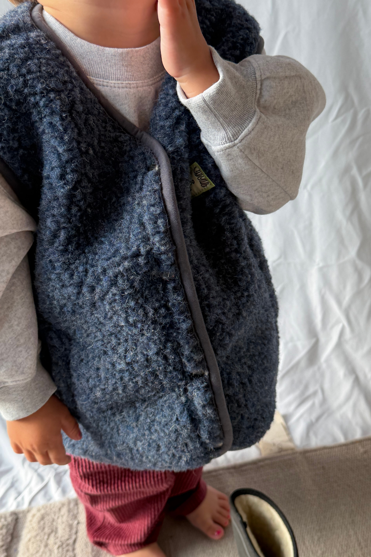 Wollweste Kids "Tiny Tornado Club" | verschiedene Farben
