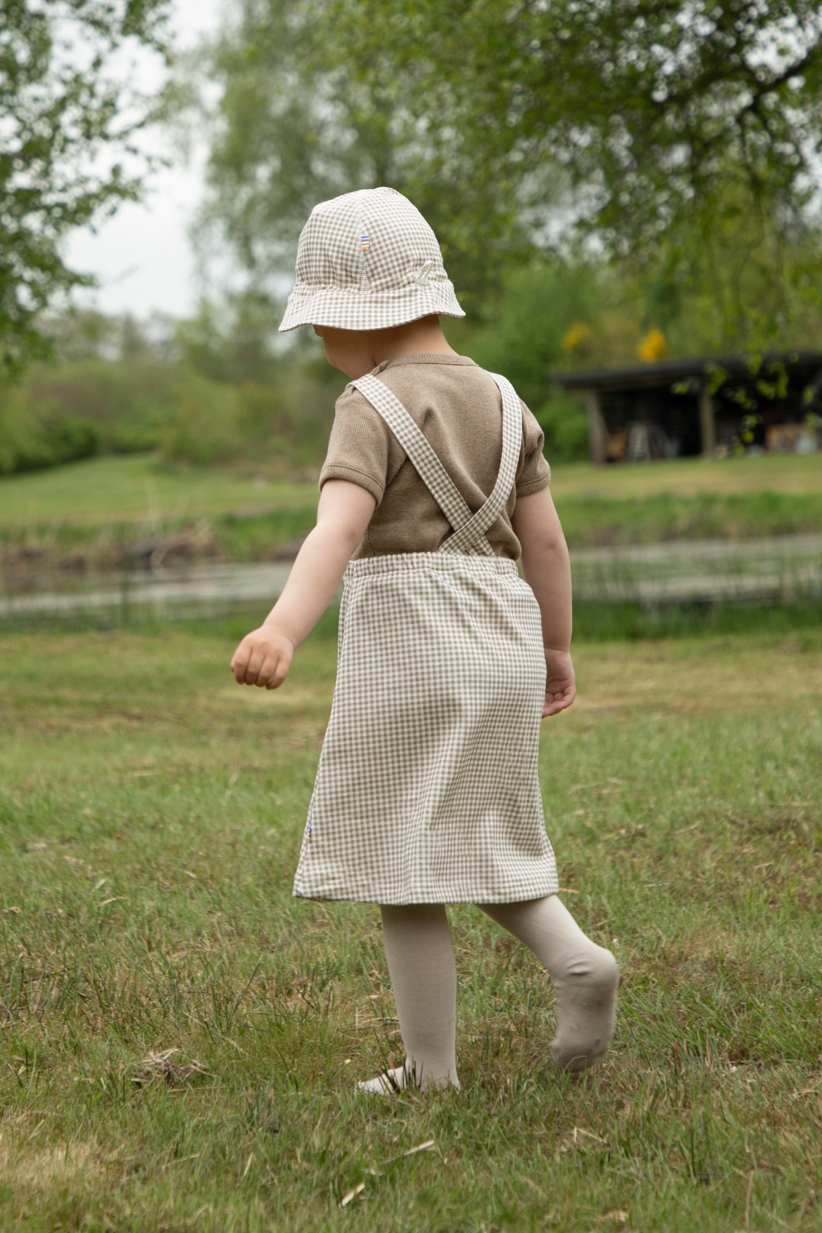 Kleid "Pinafore" | Hellbraun