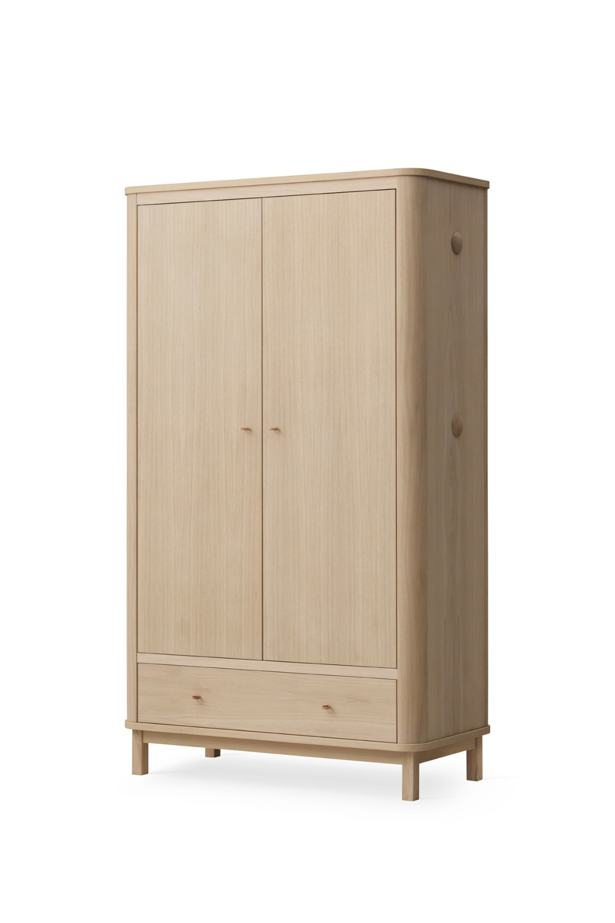 Kleiderschrank "Wood" 2-türig | verschiedene Farben