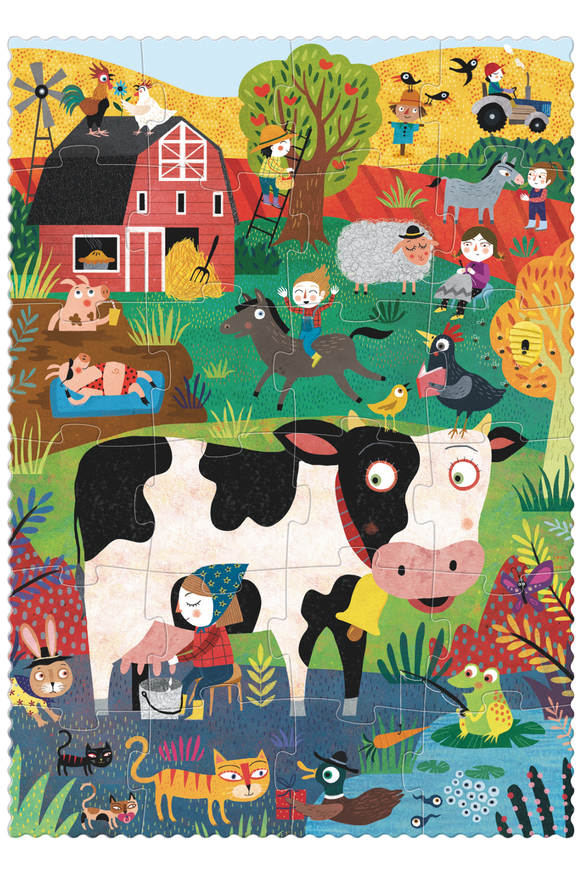 Pocket Puzzle | My Little Farm | 24 Teile | ab 3 Jahre