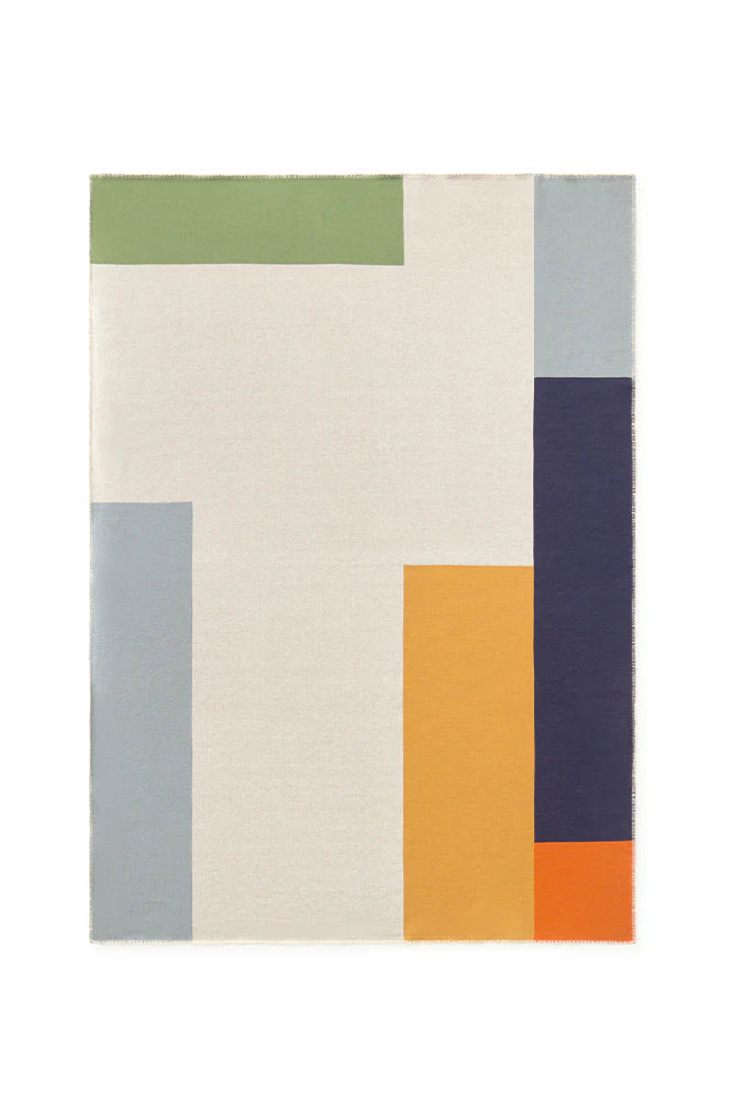 Strickdecke "COLOR COMPOSITION"