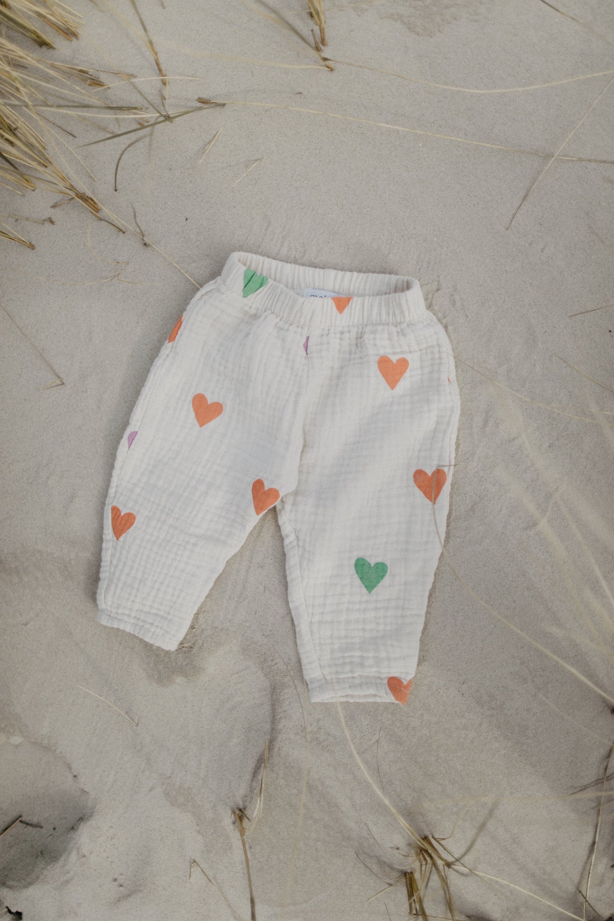 Musselin Hose "Hearts"
