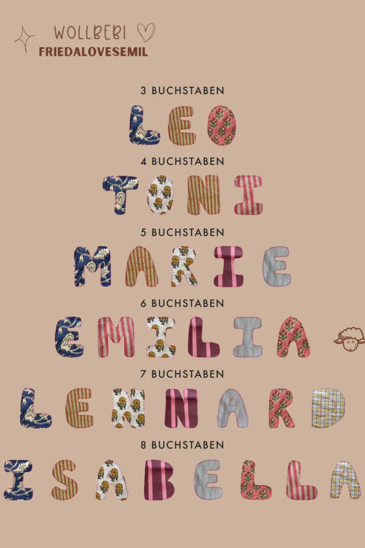 AMORE Namenskette ♡