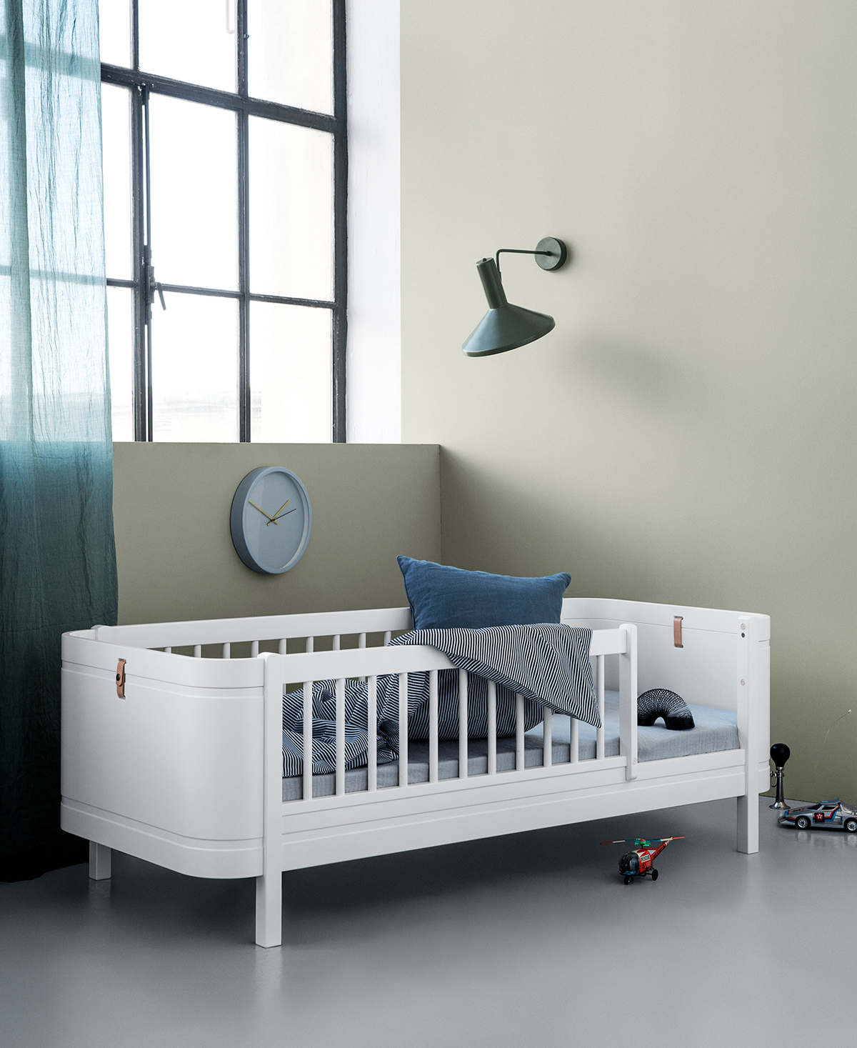 Oliver Furniture Wood Mini+ Umbauset Juniorbett, Weiß – Mini+ Juniorbett