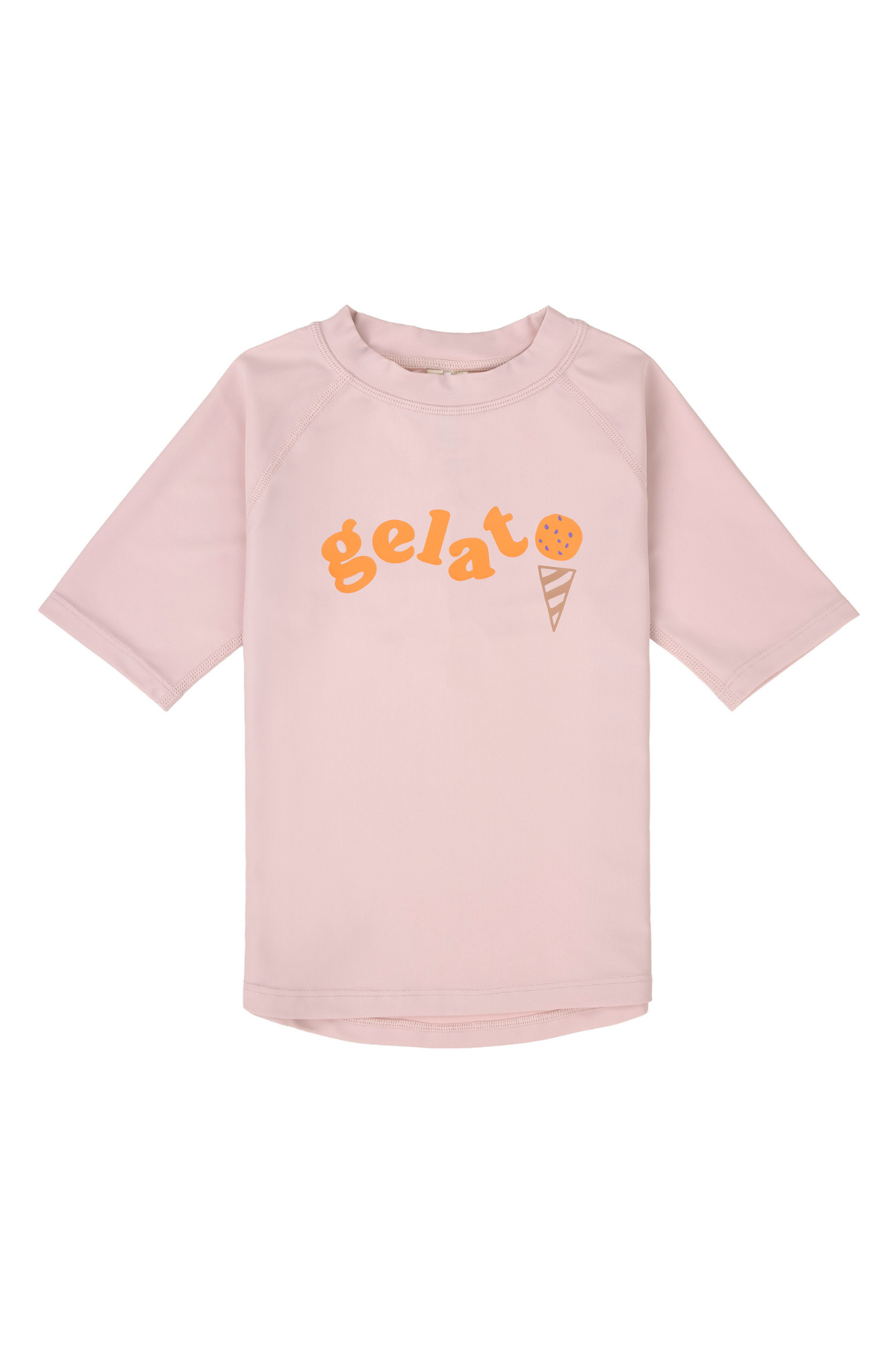 UV Short Sleeve Rashguard | Pale Pink