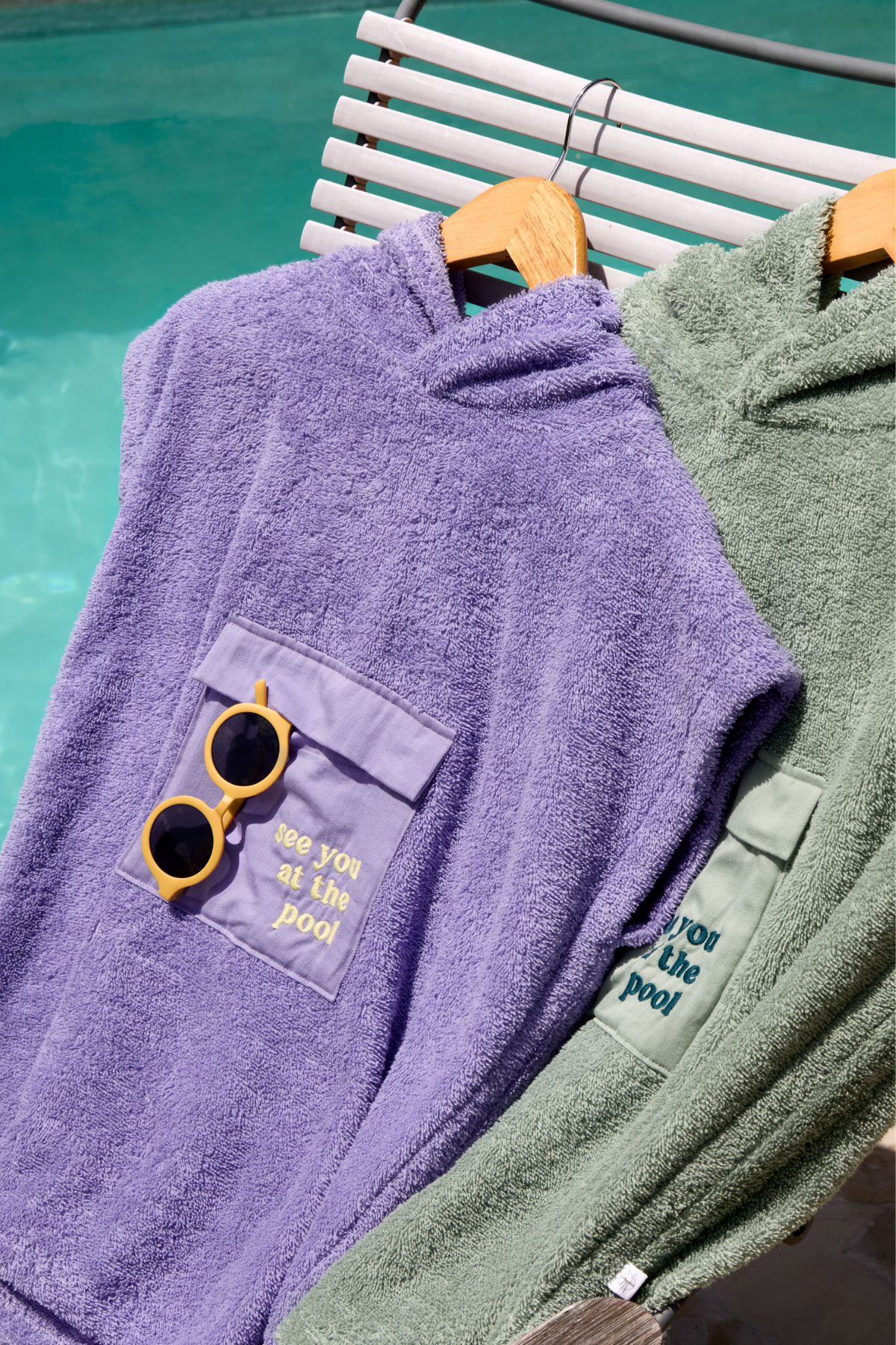 Surfponcho "Terry" | Green