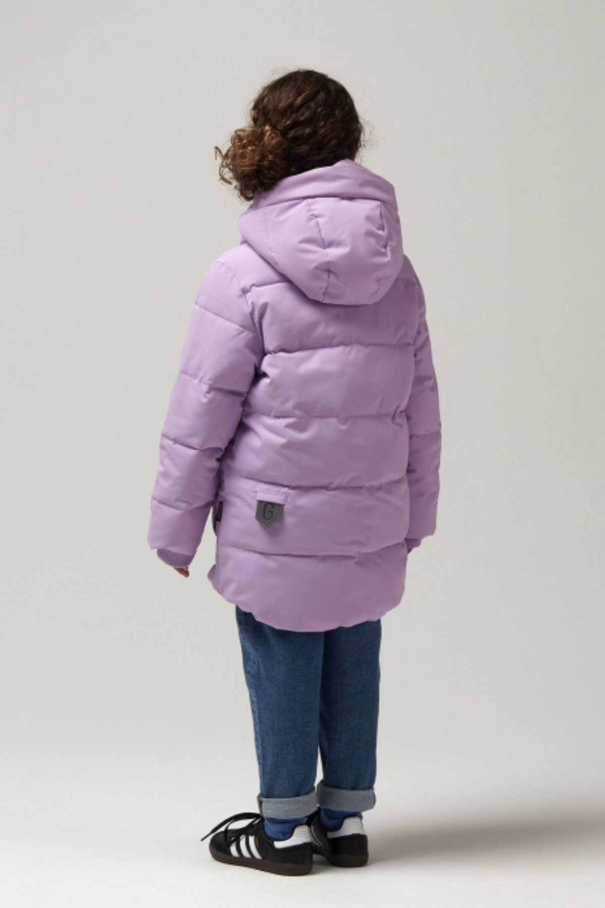WInterjacke | Wasserdichte Steppjacke "Tiger Eye" | crocus petal purple