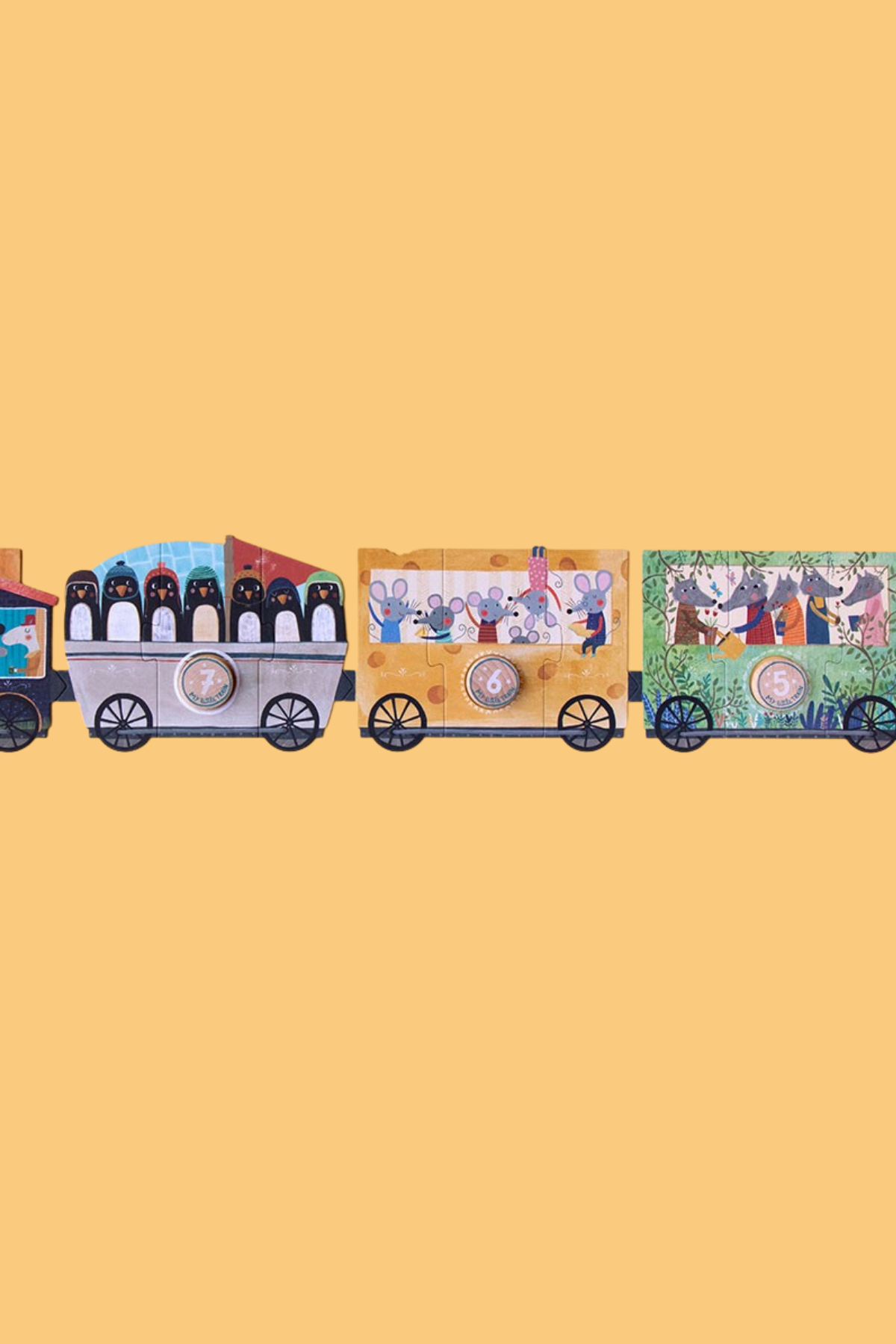 Puzzle | My little Train | 10 x 3 Teile | ab 2 Jahren
