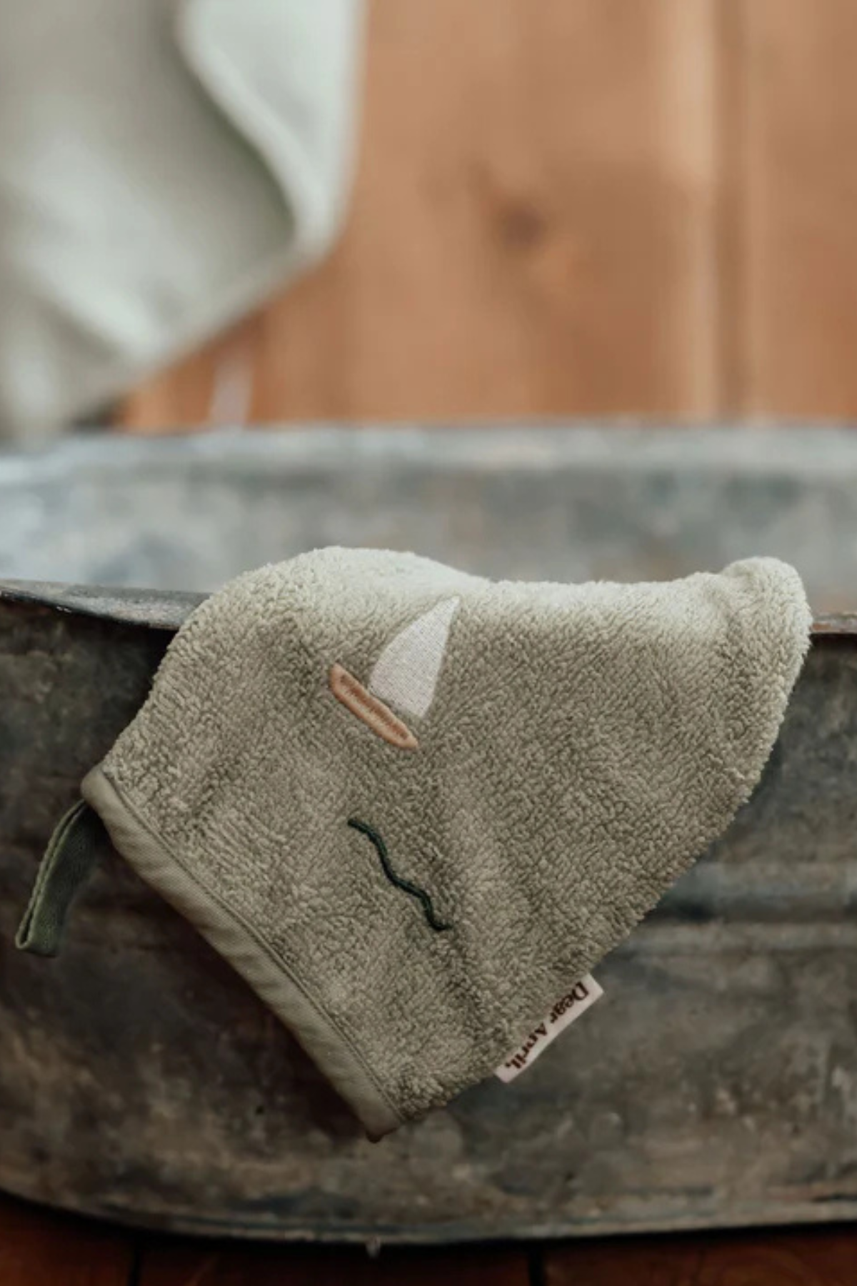 Waschlappen "Paw" | Sailboats