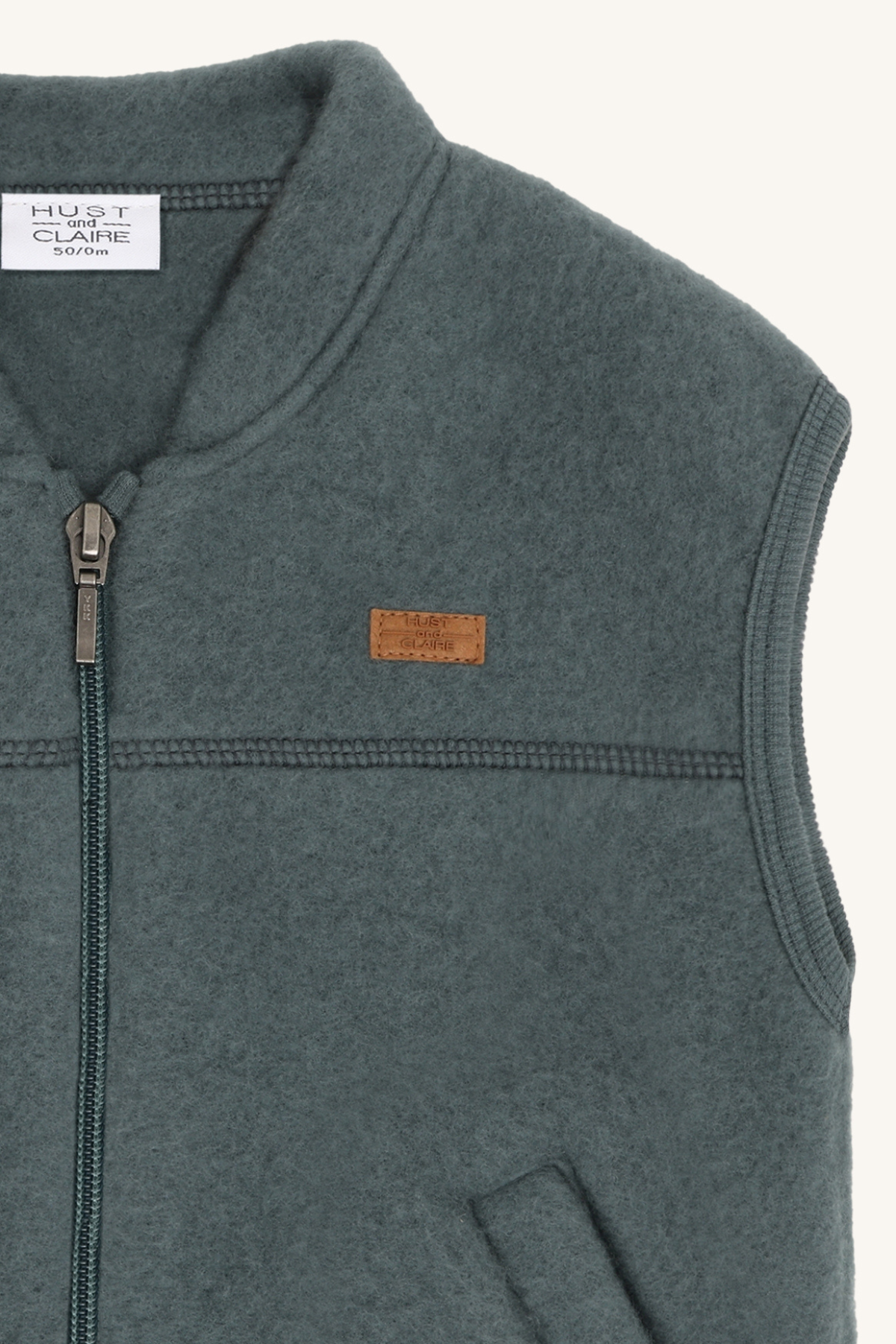 Weste aus Wollfleece mit Reißverschluss "Emilo" | verschiedene Farben