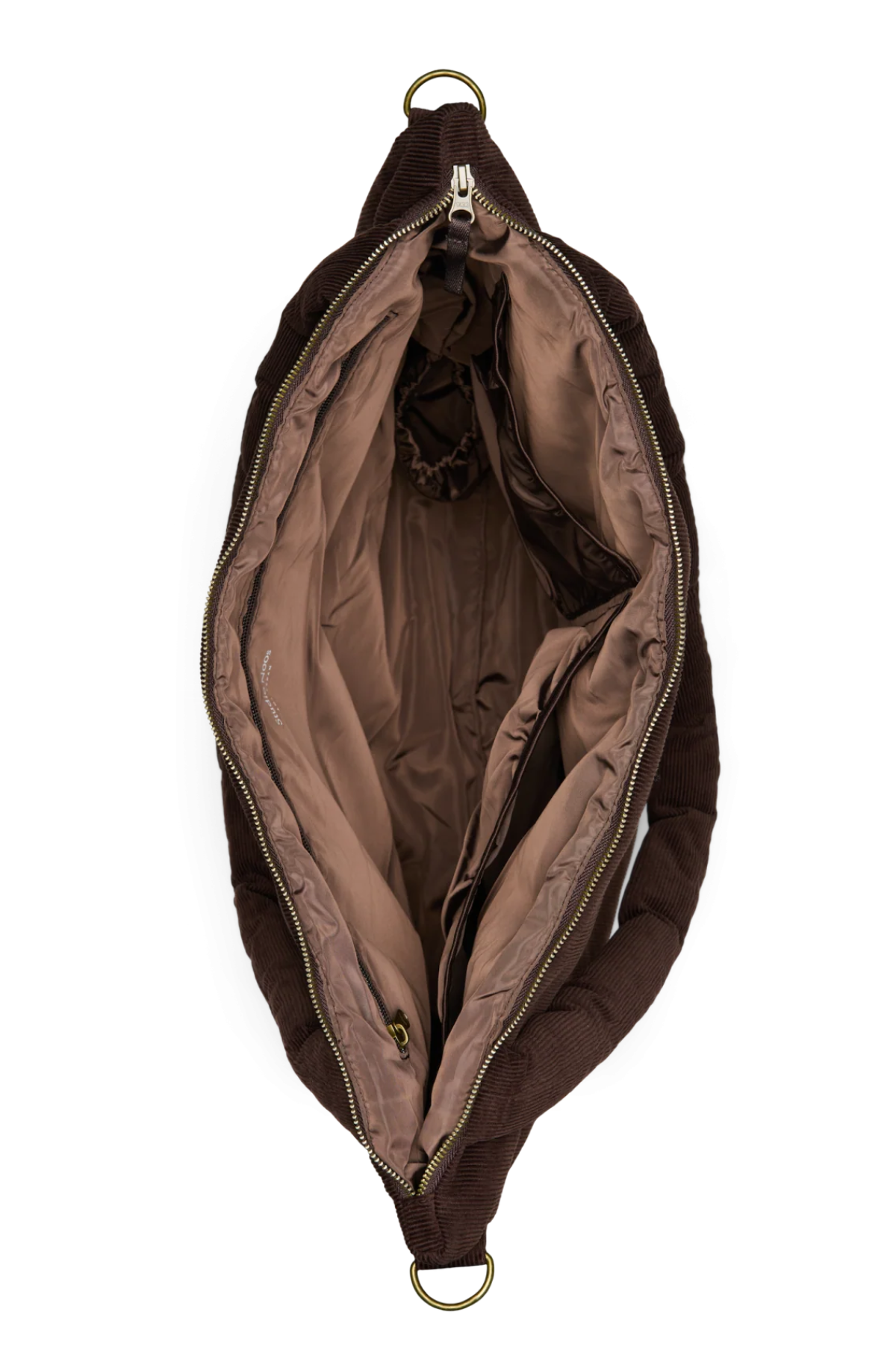 Wickeltasche "Rib Puffy" | Dark Brown
