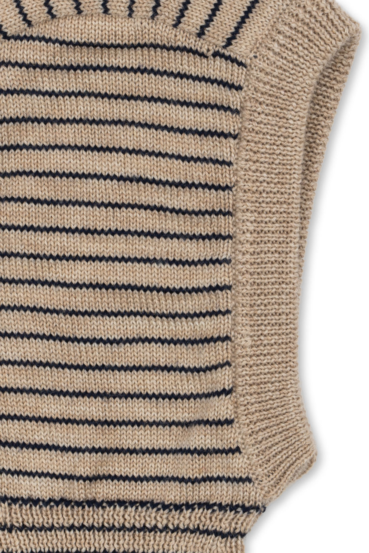 Balaclava "LOULI" aus Merinowolle | Stripe Bluie