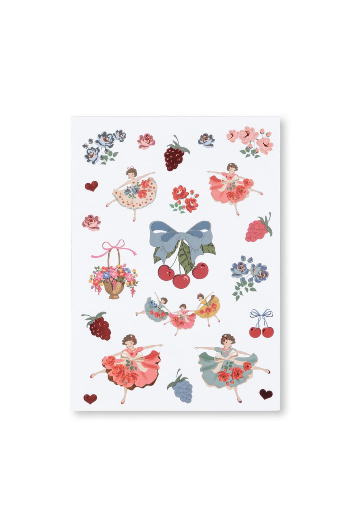 Sticker-Set "A Sticker a Day" | 200 Sticker | Pink