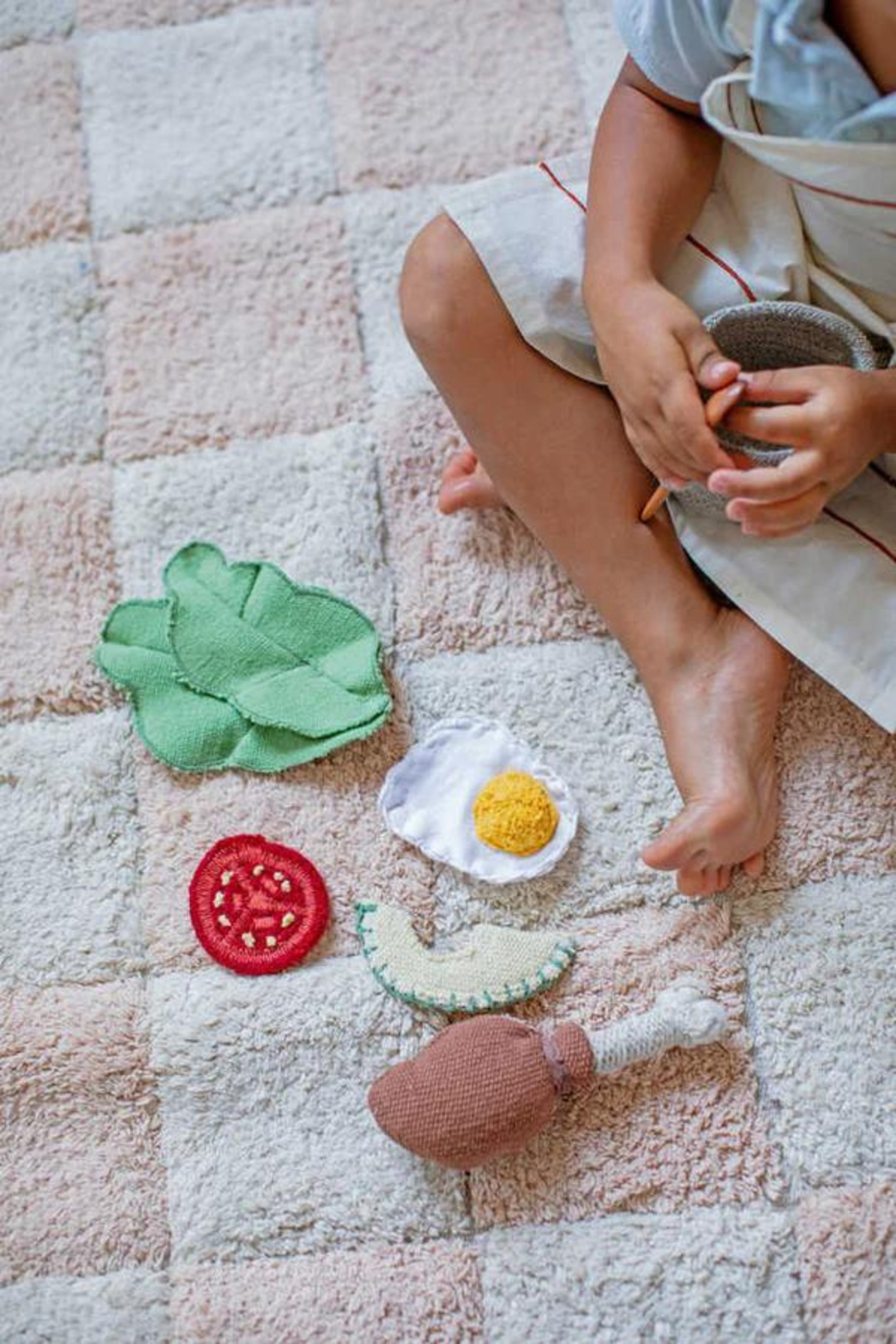 Waschbarer Teppich "KITCHEN TILES" | verschiedene Farben
