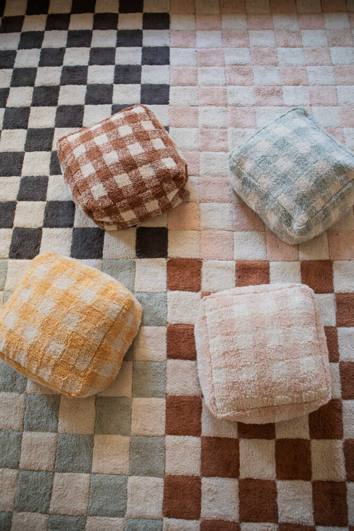 Waschbarer Teppich "KITCHEN TILES" | verschiedene Farben