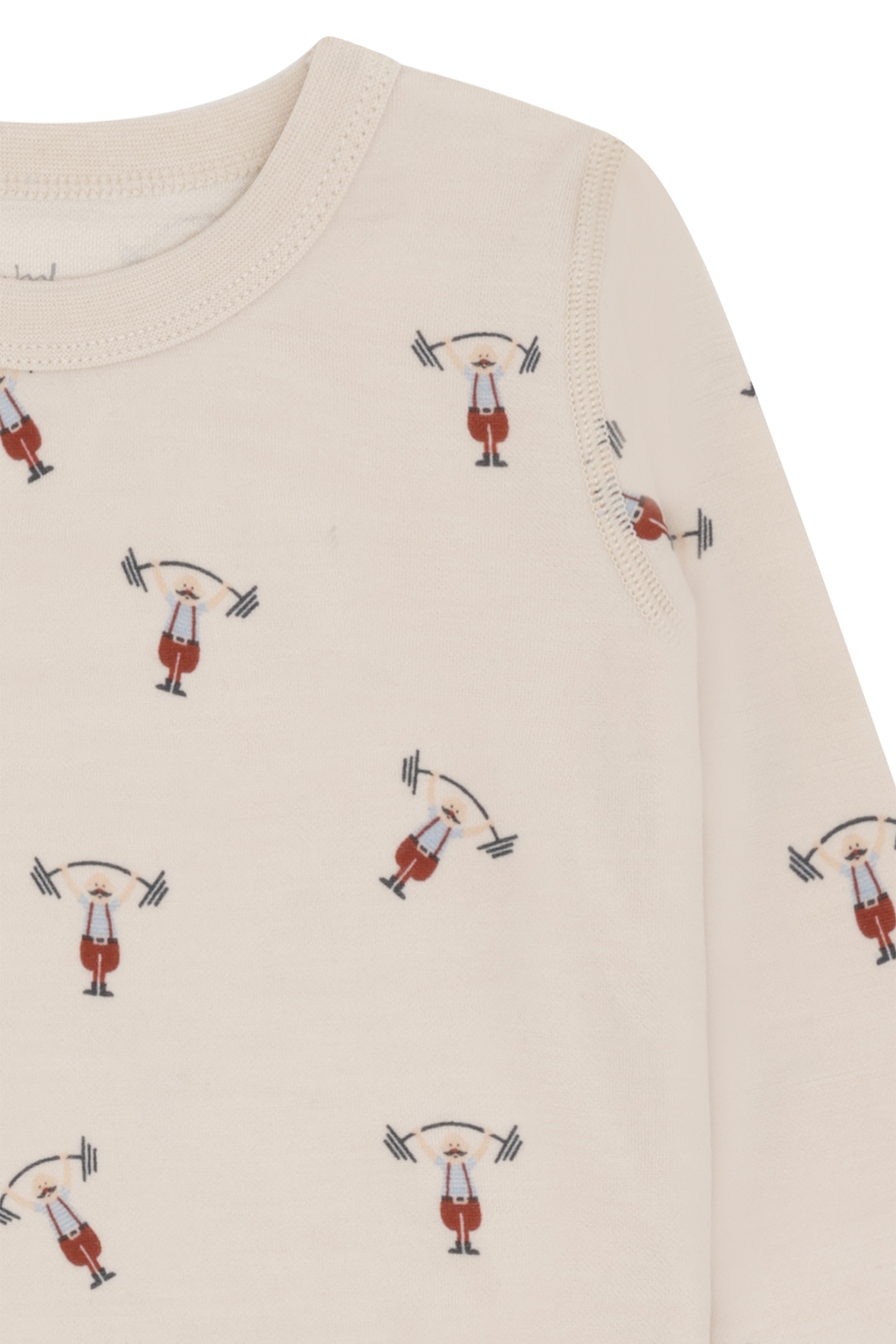 Langarmshirt "Abba" aus Wolle & Bambusviskose | Strong Man