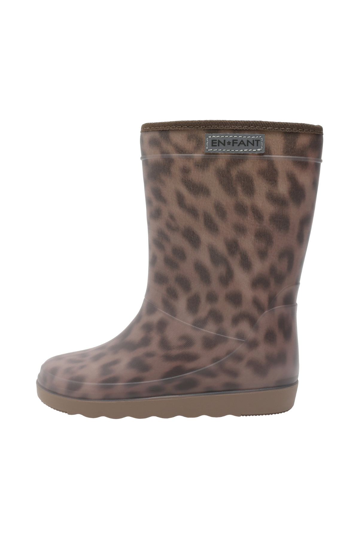 Gefütterte Gummistiefel "Print" | Pine Bark
