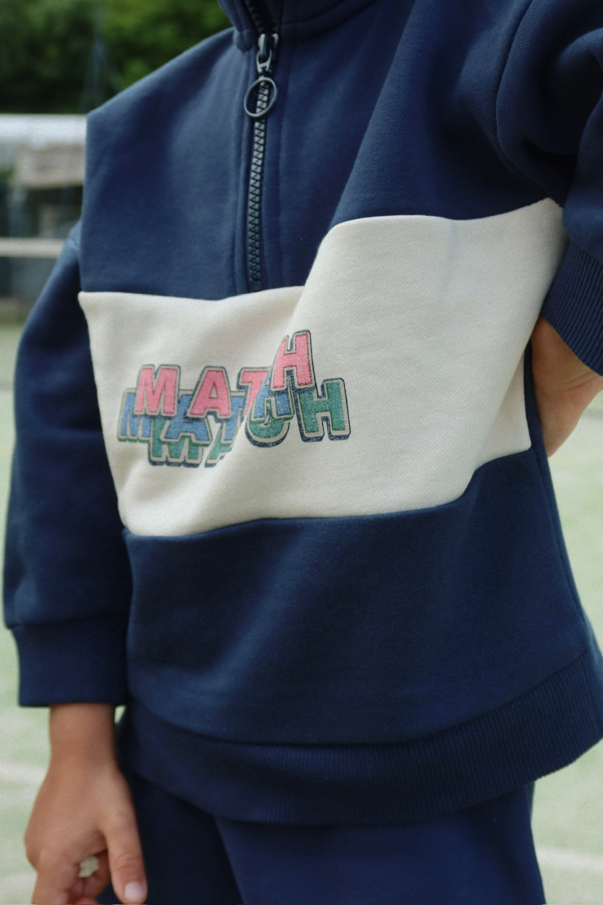Kinder-Sweatshirt "Lou" mit Zipper | Spellbound