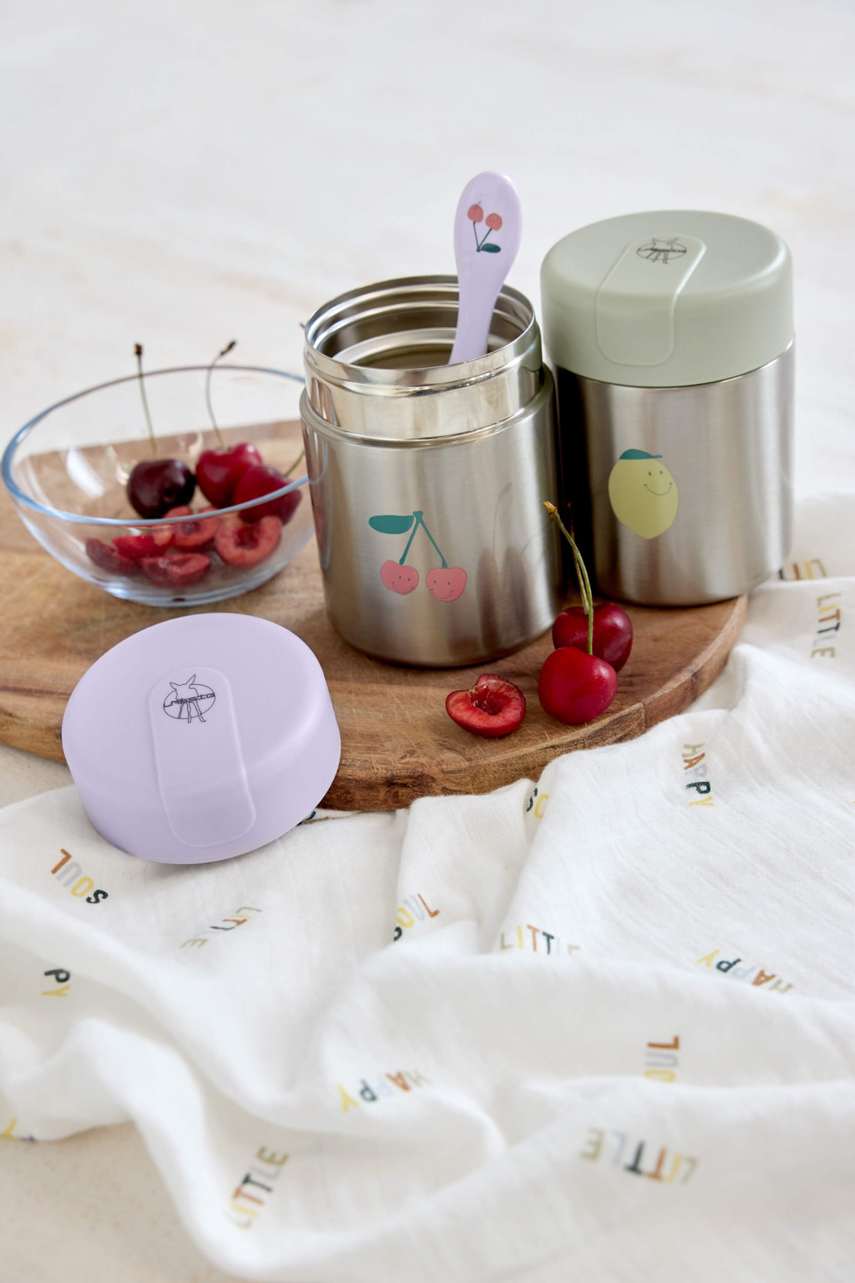 Thermobehälter "Happy Fruits" | Cherry