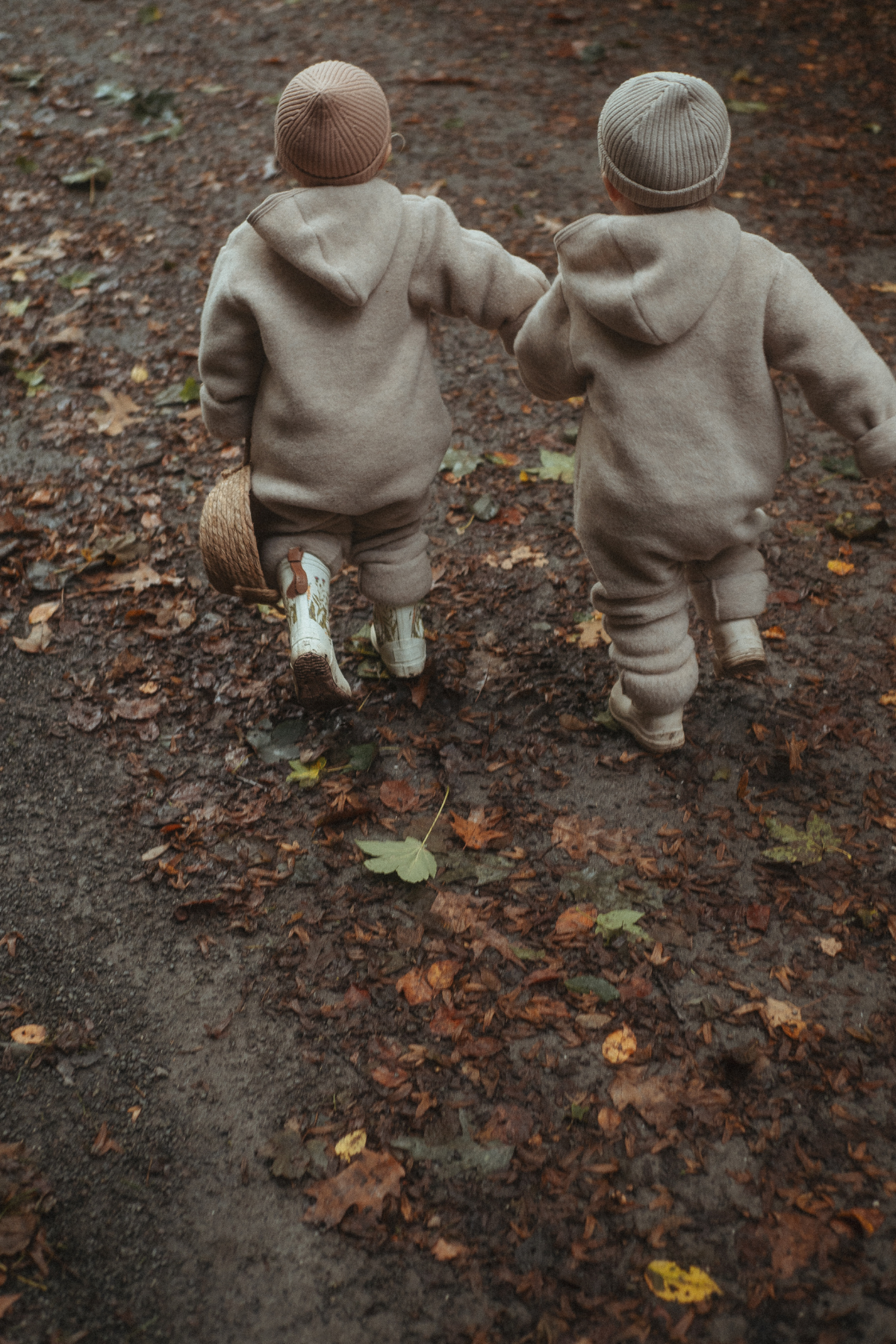 Wollfleece Kapuzenoverall | verschiedene Farben