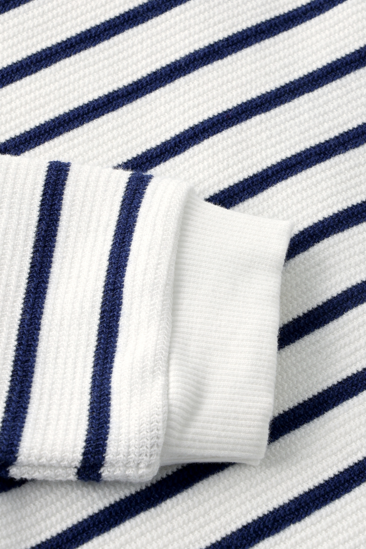 Gestreiftes Sweatshirt | Medieval Blue