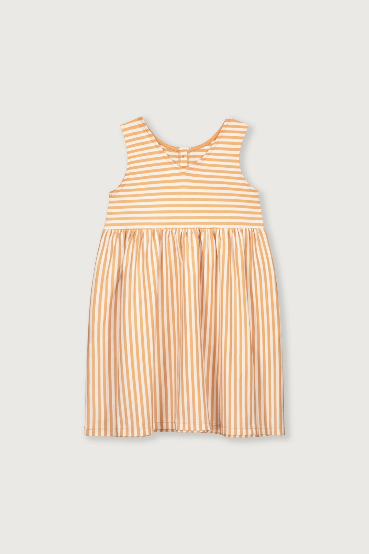 Trägerloses Kleid | Melon - Cream
