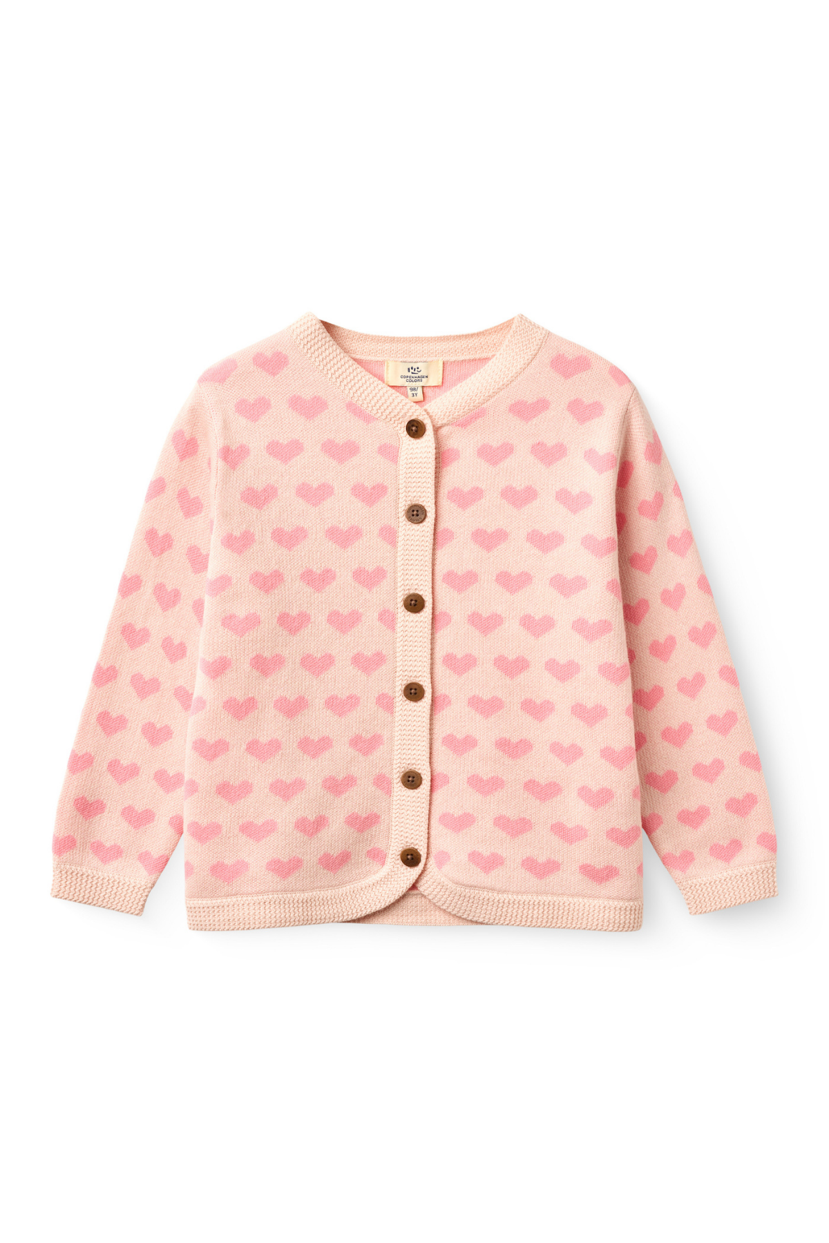 Cardigan "Heart" | Pink