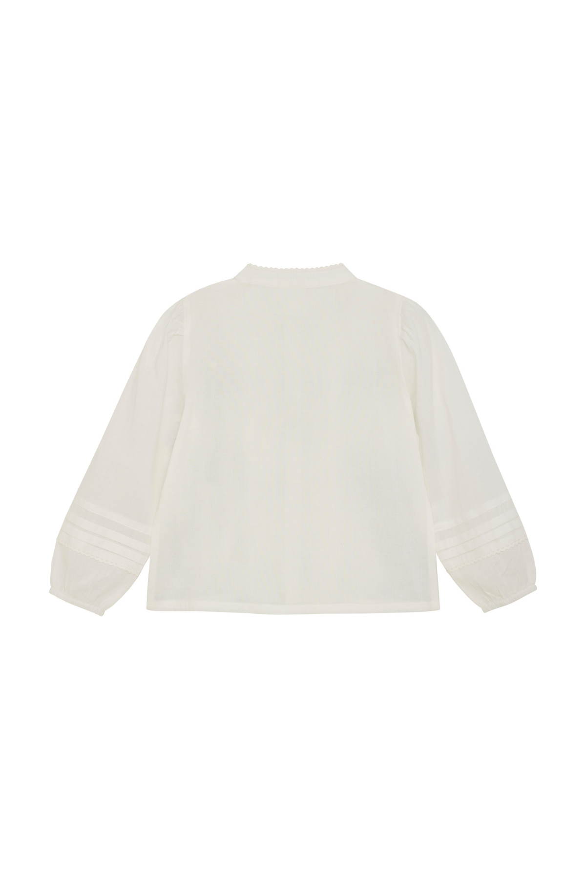 Gewebtes Longsleeve | Egret