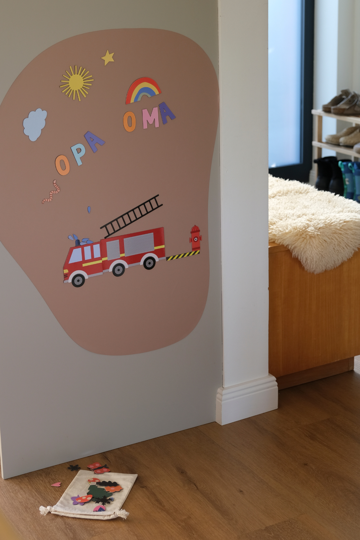 Magna Organic Abenteuer-Set | Magnettafel + Fairytale, Fire Rescue, Numbers