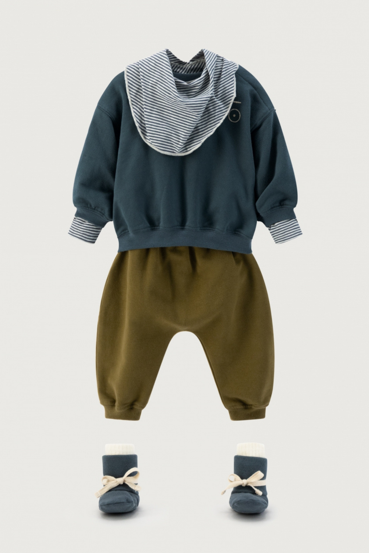 Baby Sweatshirt Dropped Shoulder  | verschiedene Farben