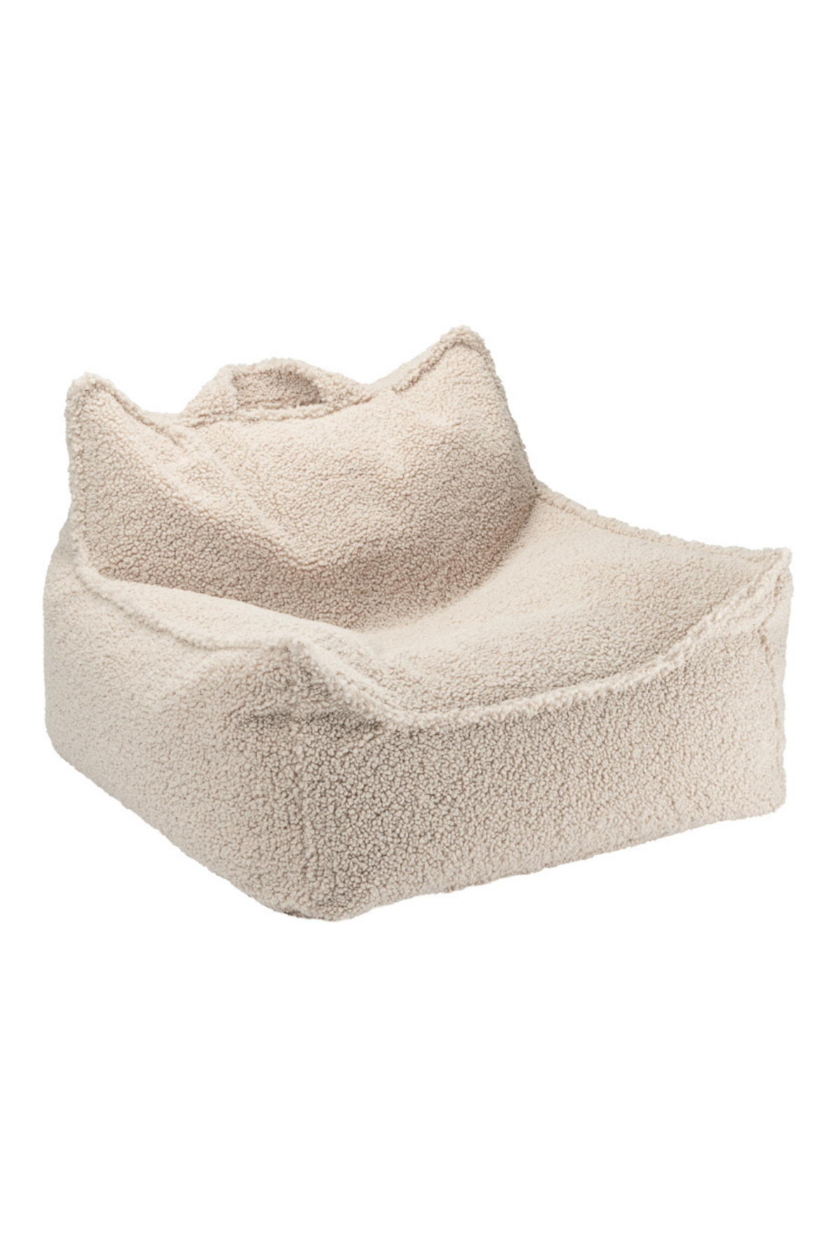 Sitzsack aus Teddy-Stoff | verschiedene Farben